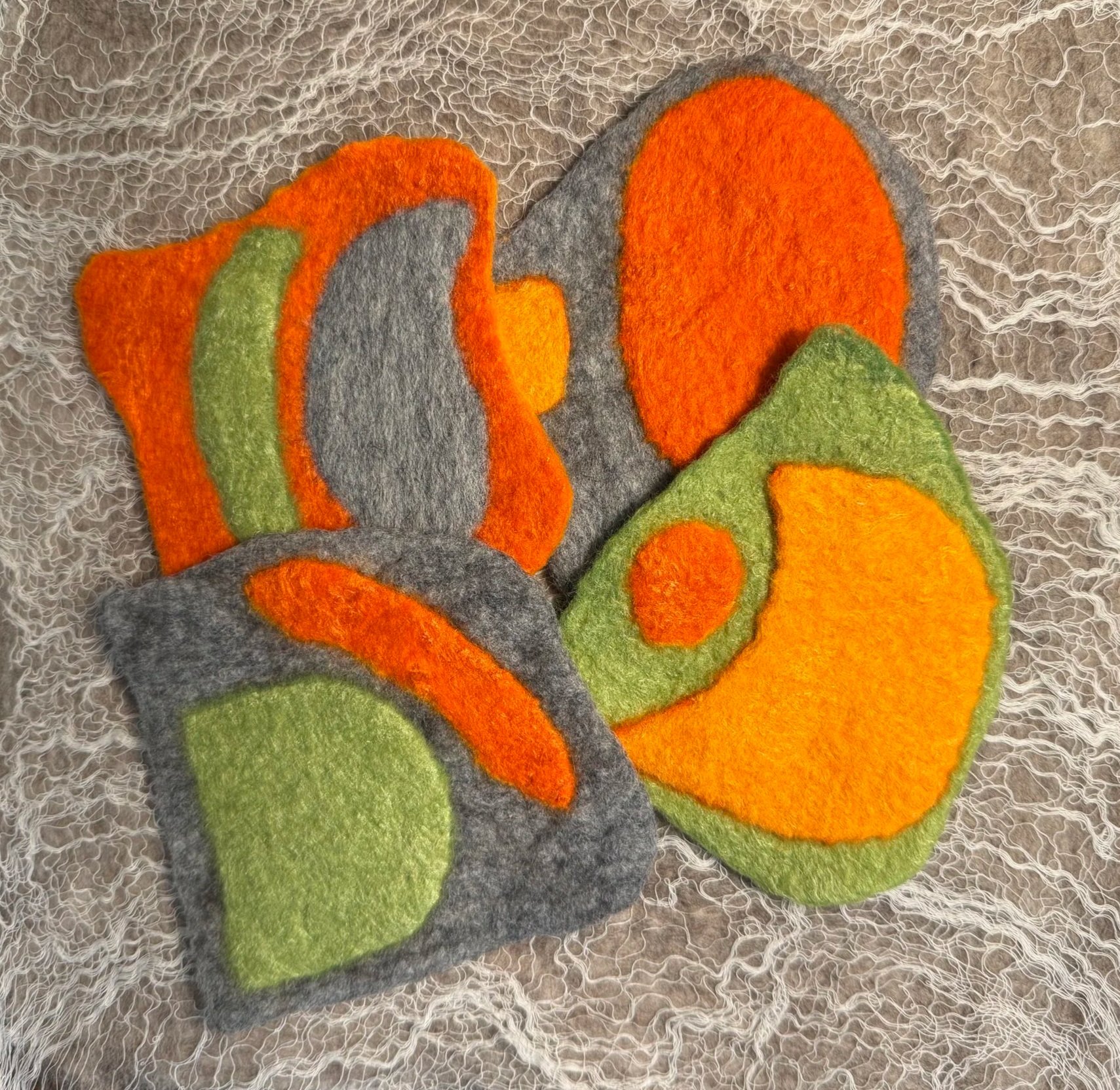 Pre-Felt Party Coasters