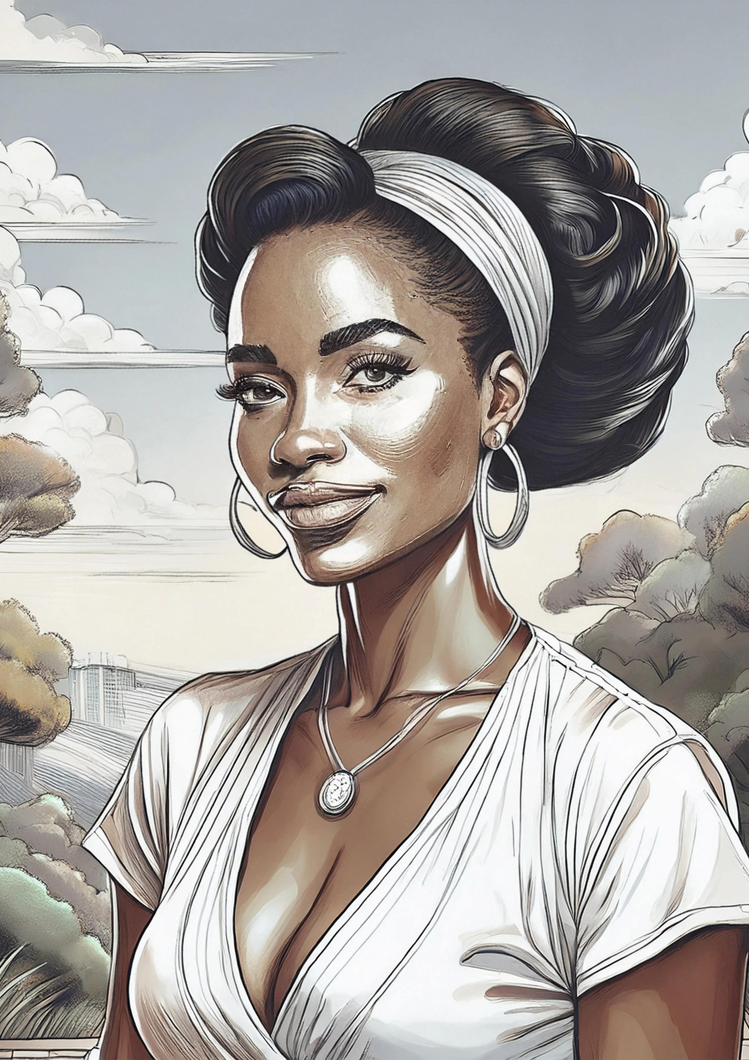 Retrato de una mujer sonriendo, representando el resultado de trabajar la Personalidad hacia una experiencia psicológica más saludable y equilibrada.