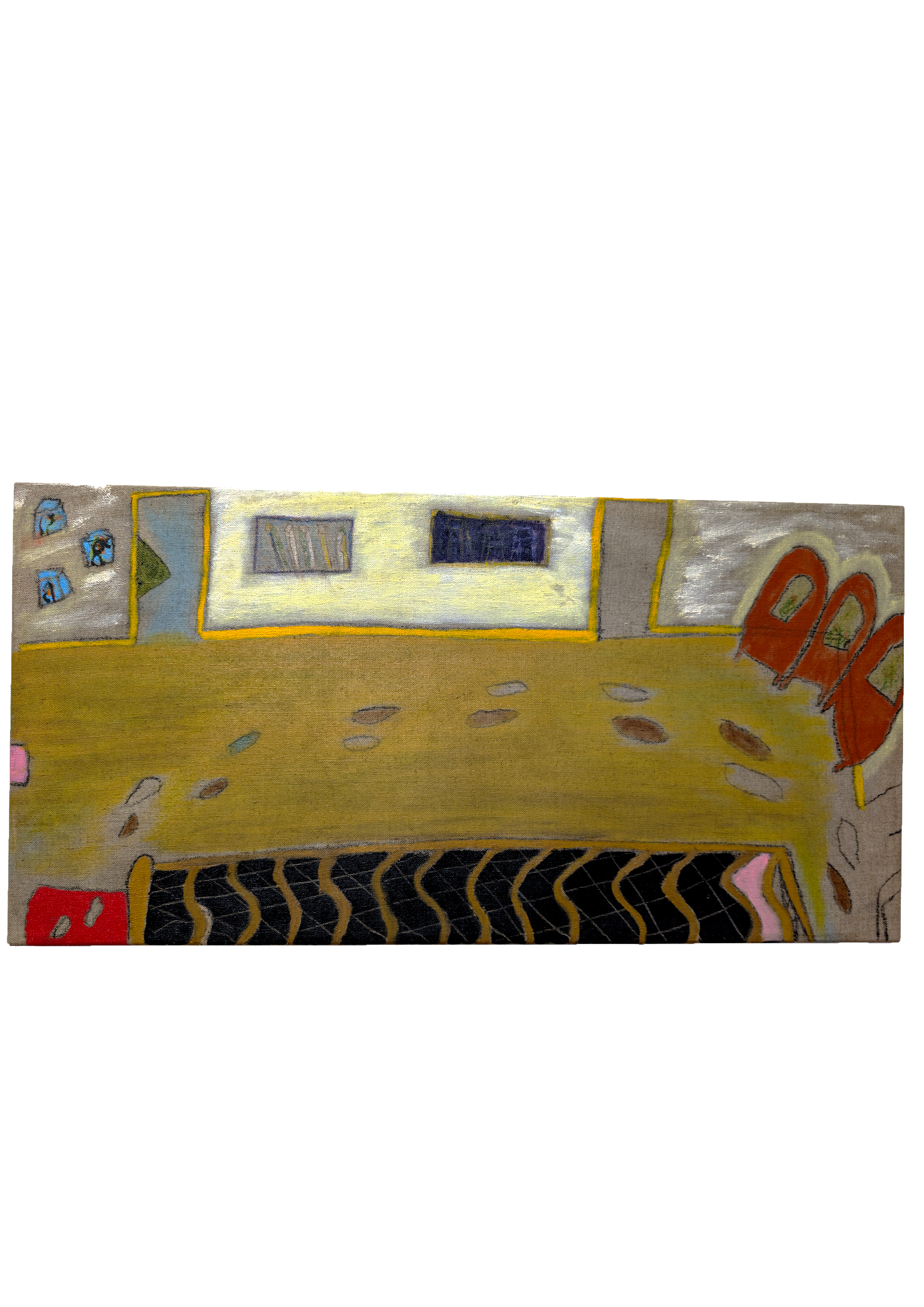 The landing, 40 cm x 80 cm