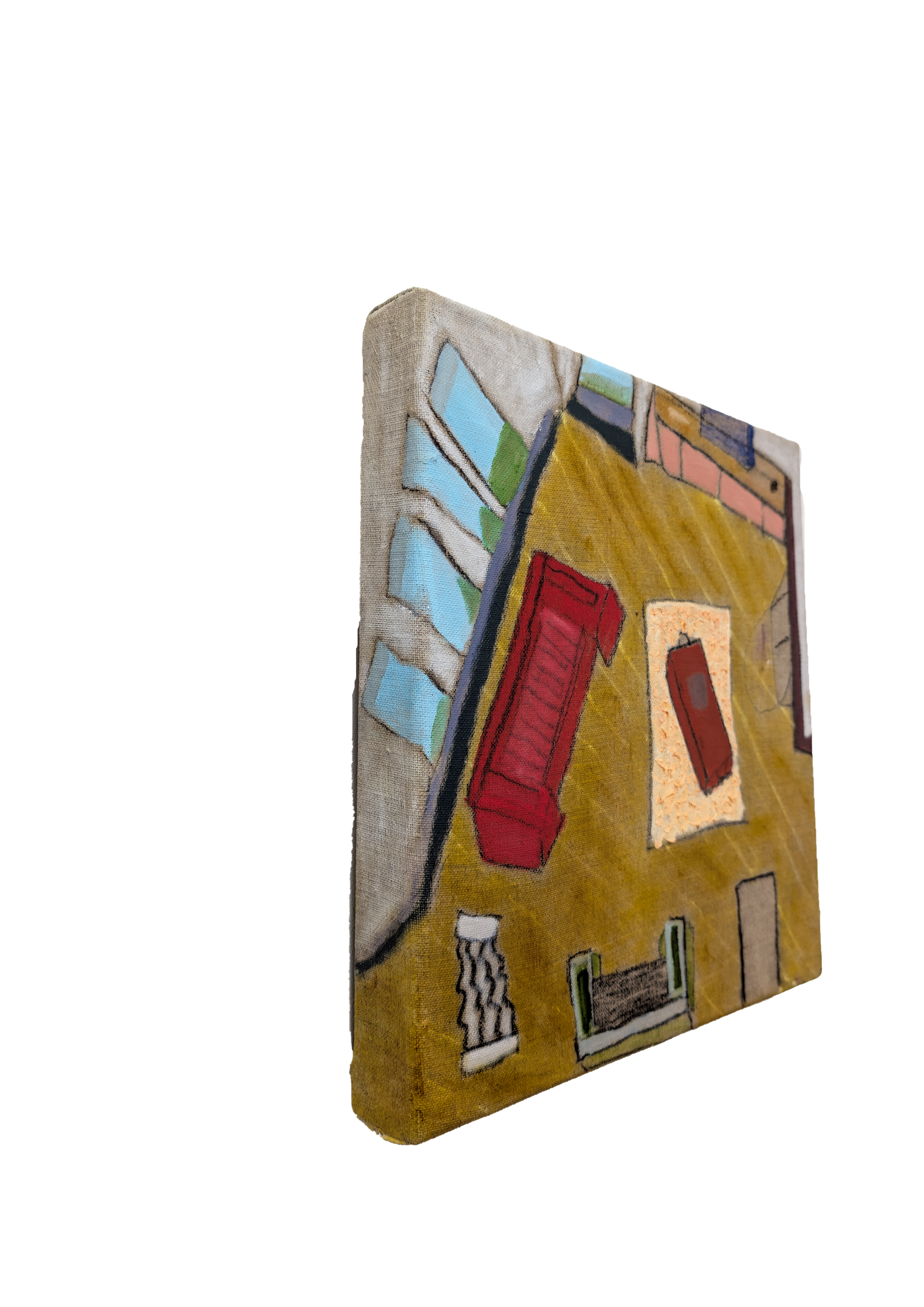 The living, 34,5 cm x 36, 5 cm