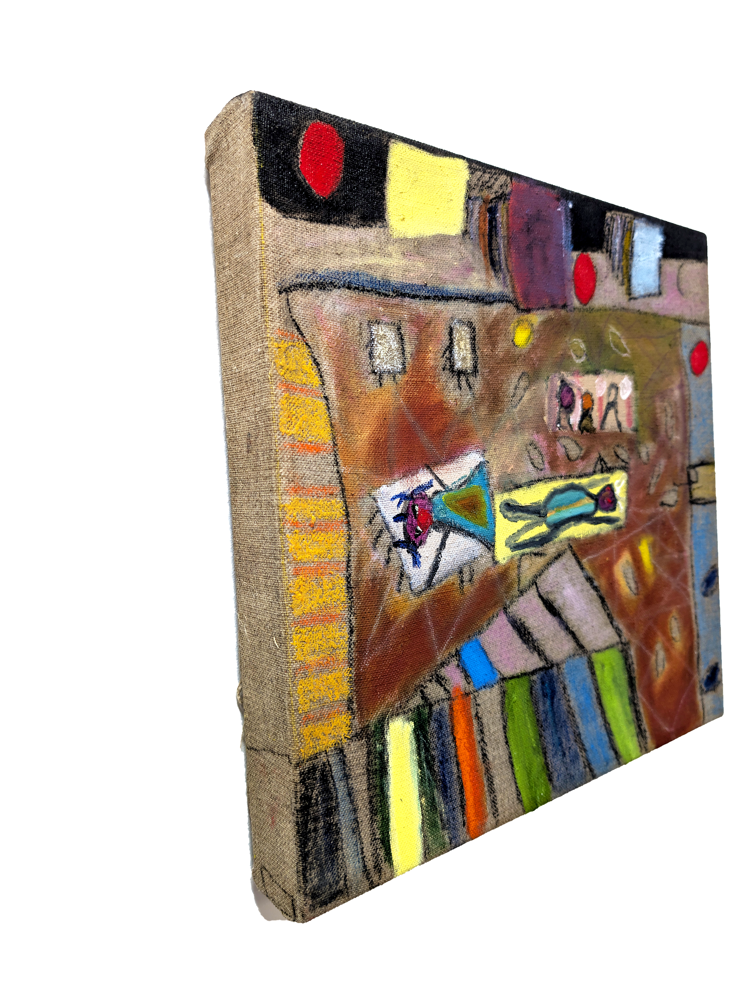 The basement, 36 cm x 35 cm