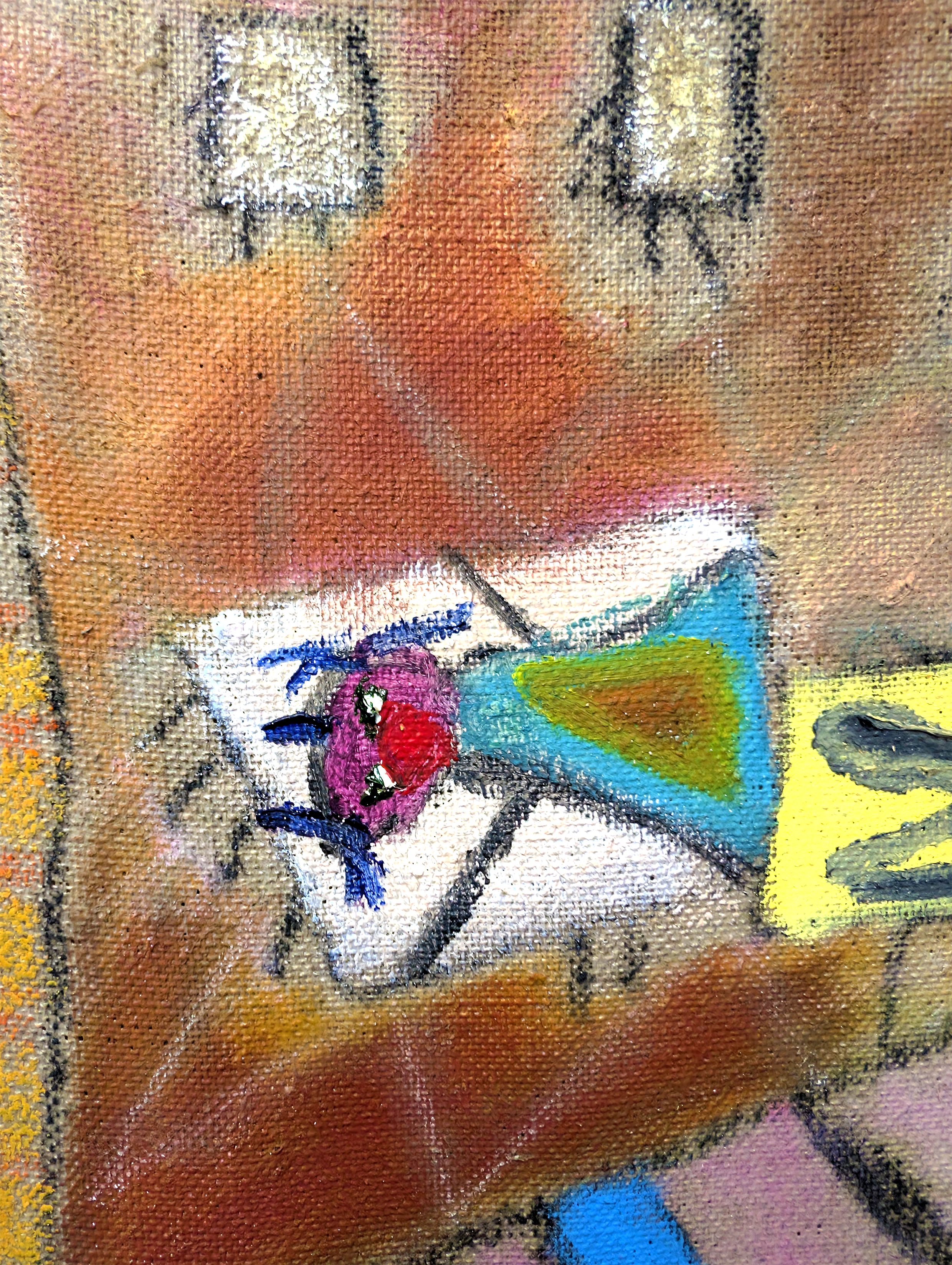 The basement, 36 cm x 35 cm