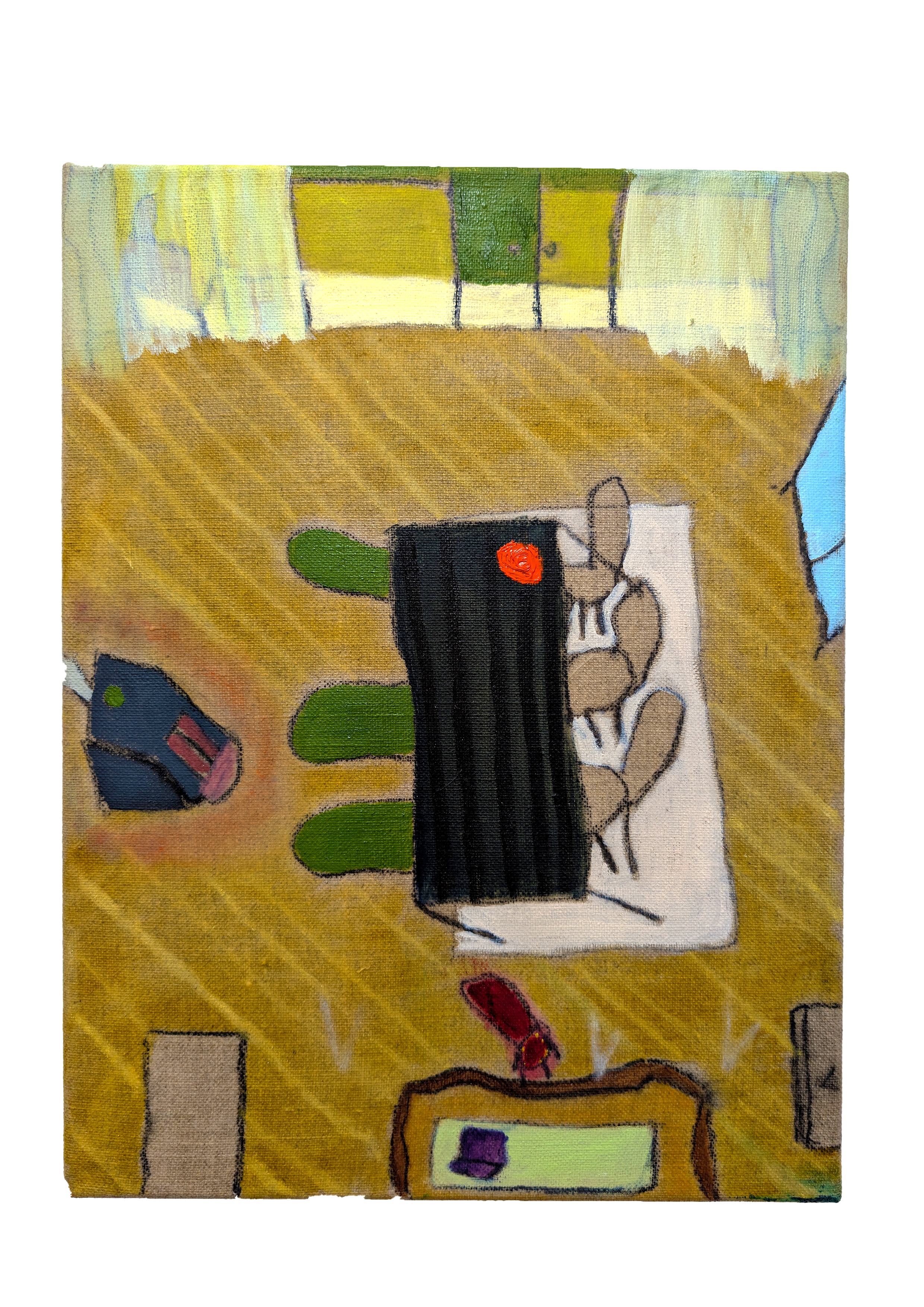 The living, 30 cm x 40 cm