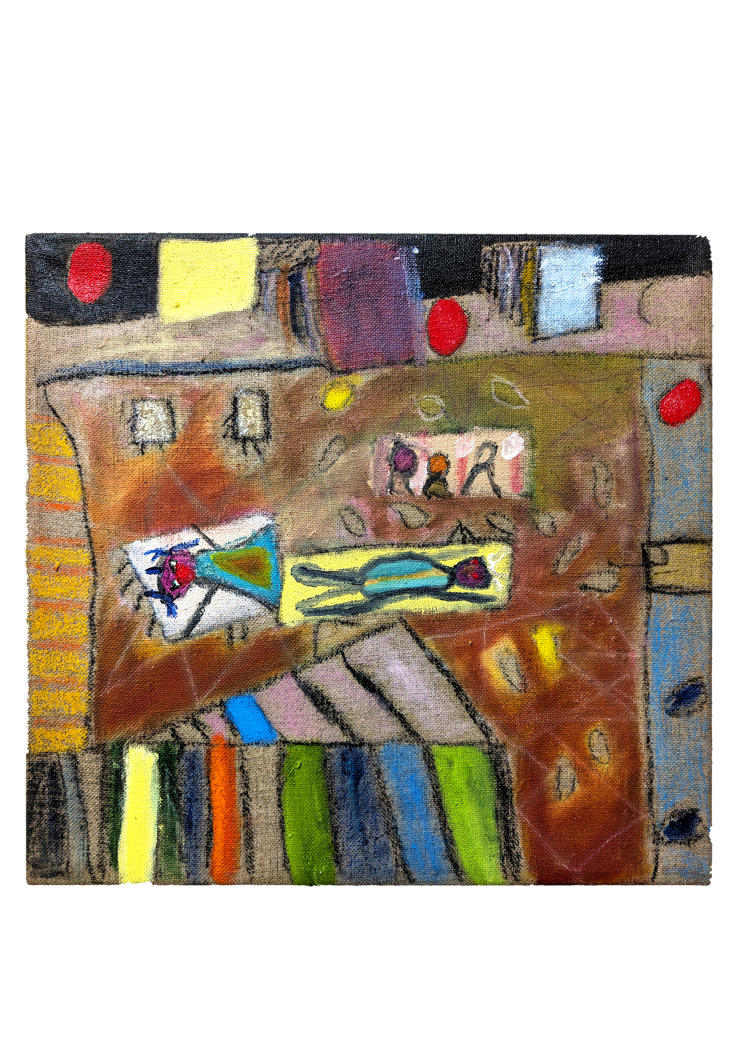 The basement, 36 cm x 35 cm