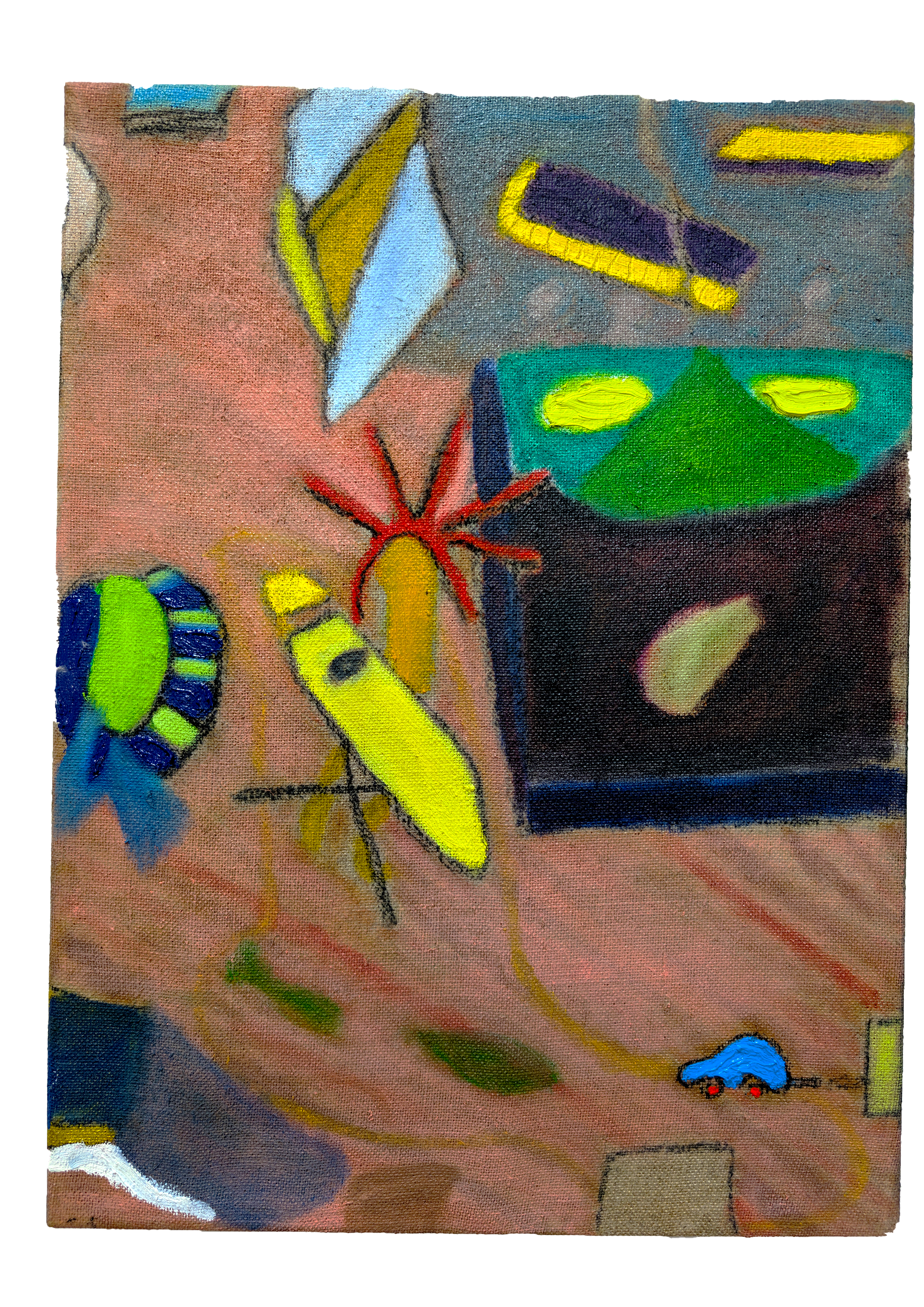 The ironing room, 40 cm x 30 cm