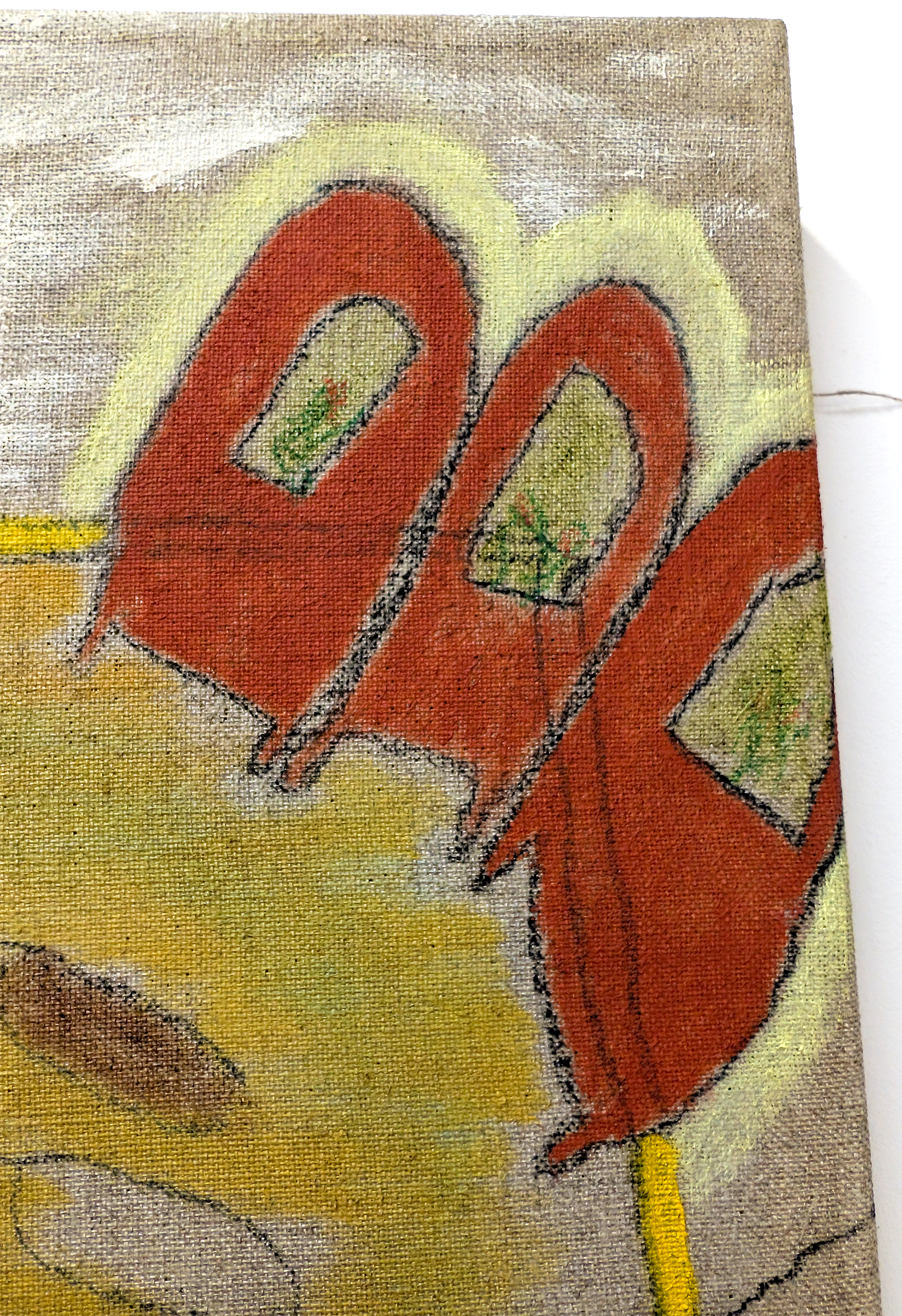 The landing, 40 cm x 80 cm