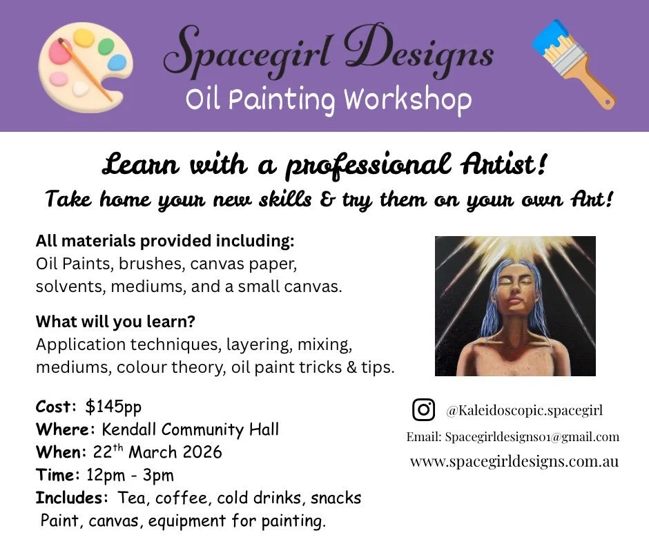 Next Oil painting workshop booked. Please reach out via emails for bookings and secure your spot.