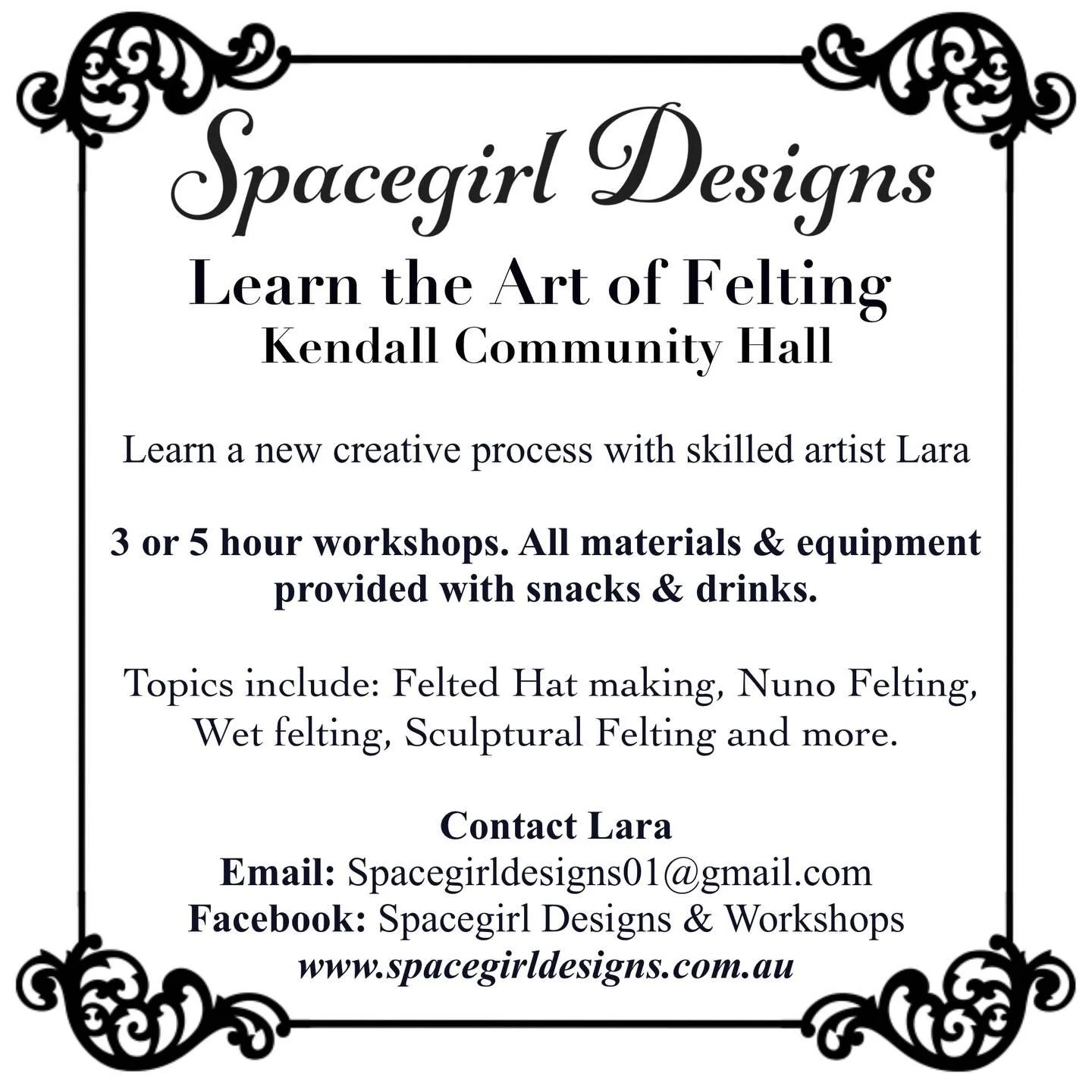 Monthly workshops 🫶