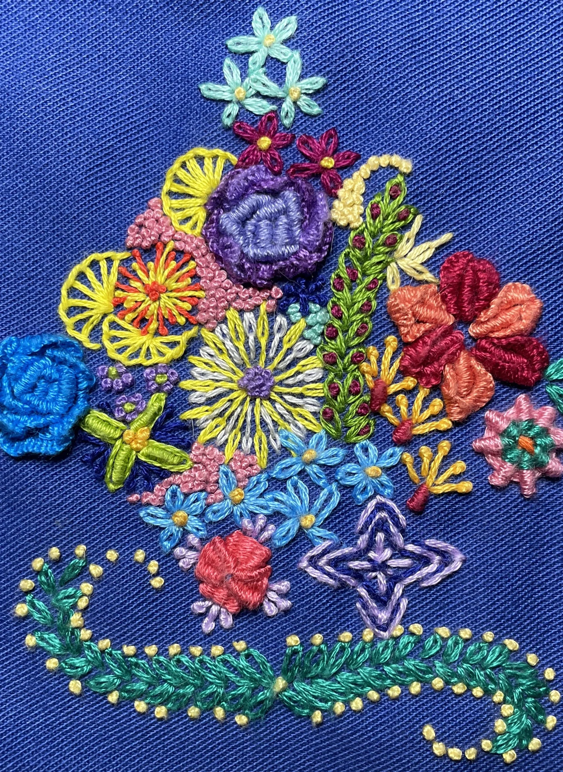 Embroidery - Freestyle Flowers