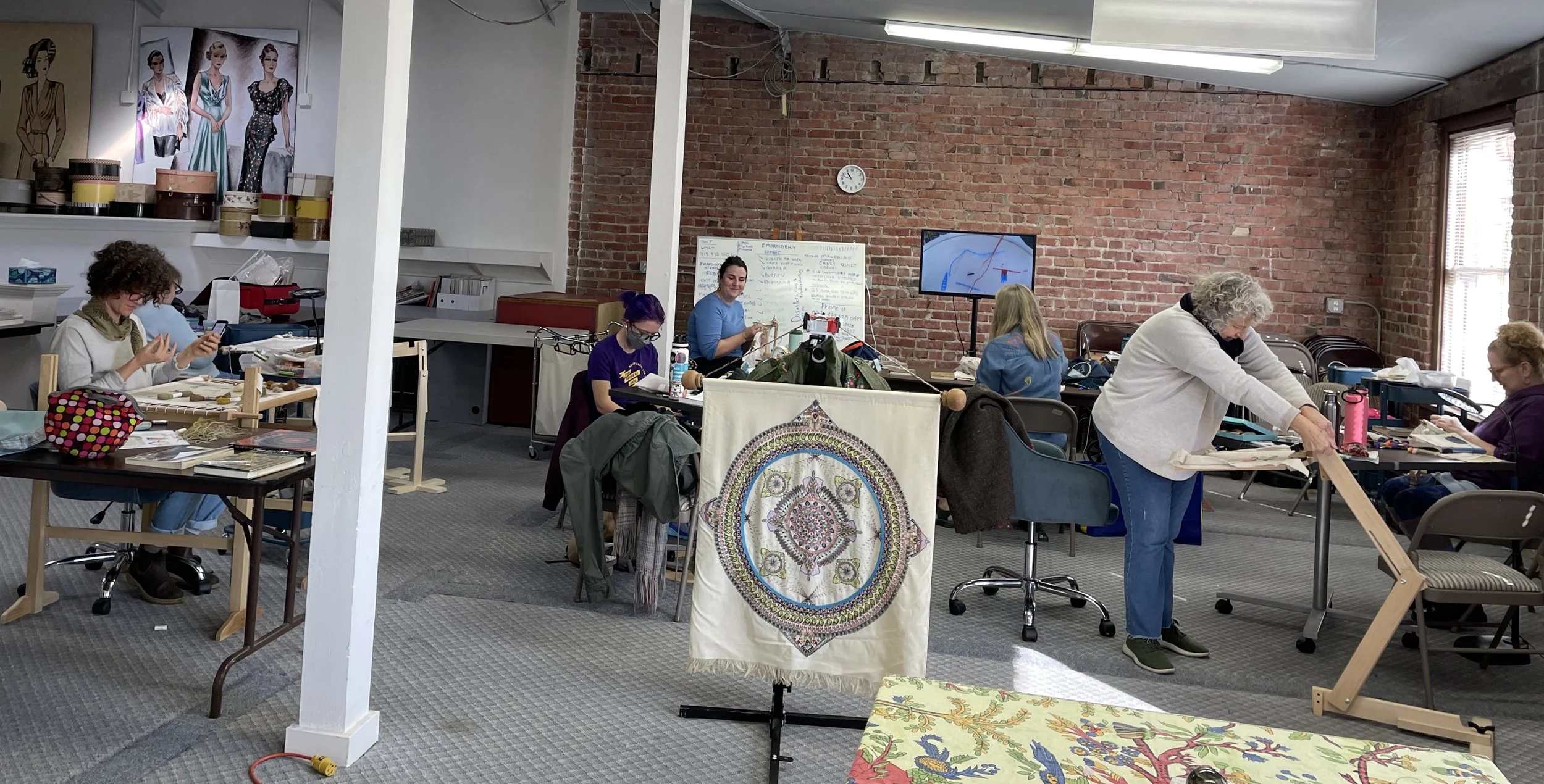 5 day Summer Embroidery Retreat
