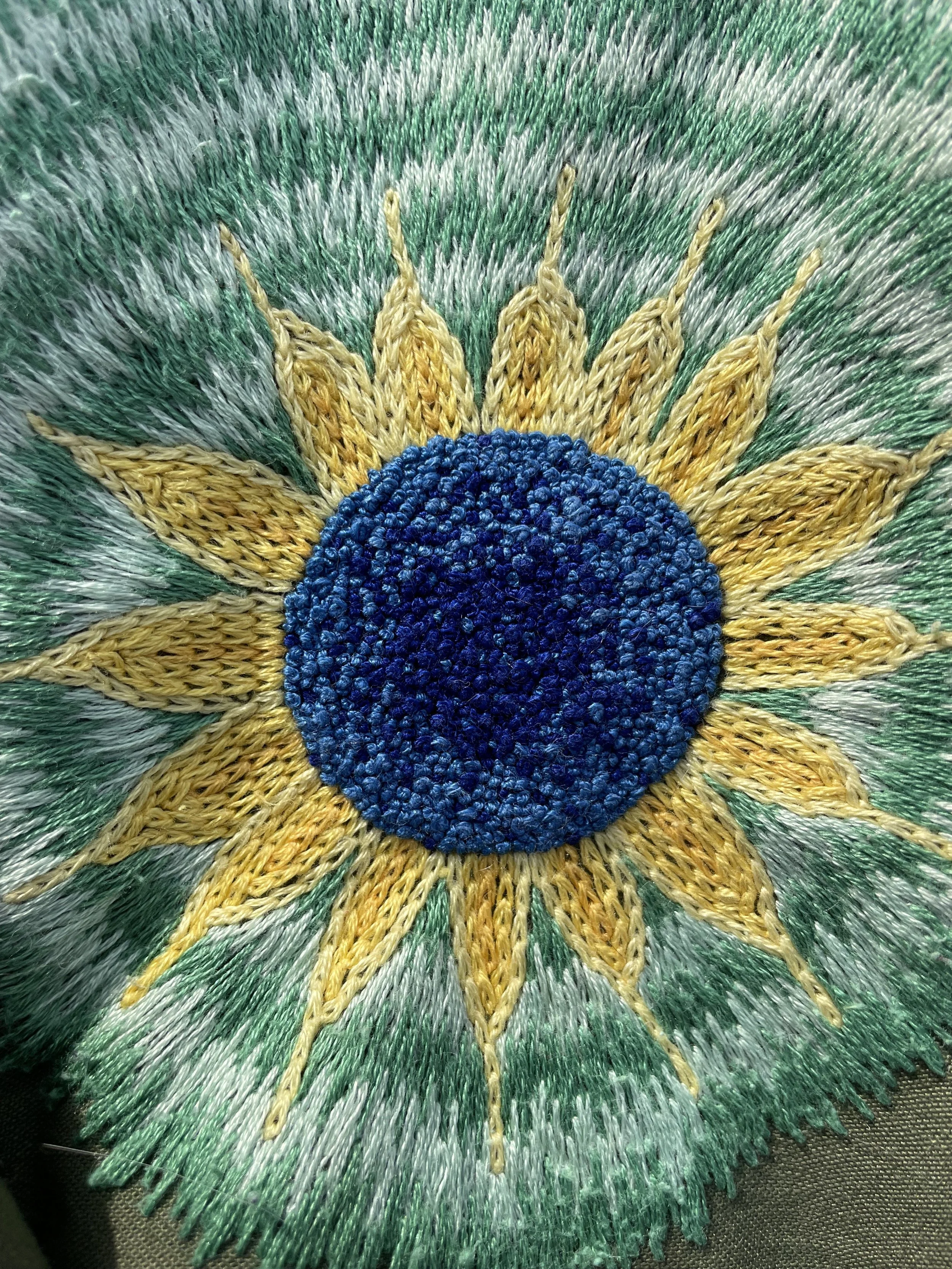 Embroidery Foundations - Crossed, Looped, Woven Stitches