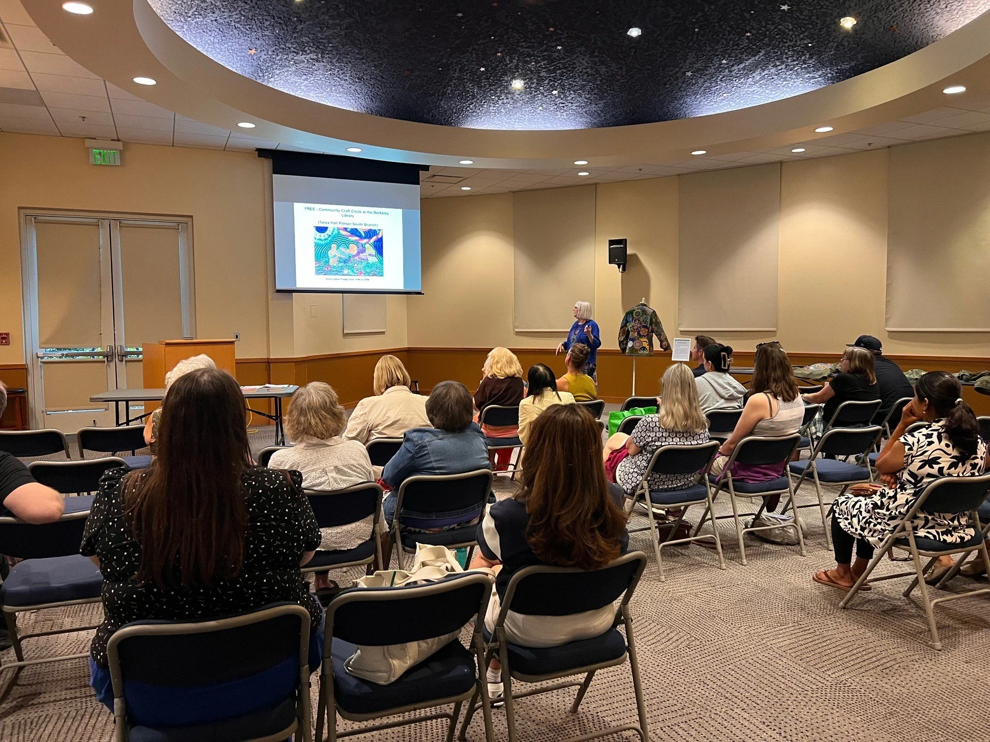 Free Talk "Mental Wellness and the Art of Embroidery" in Dublin