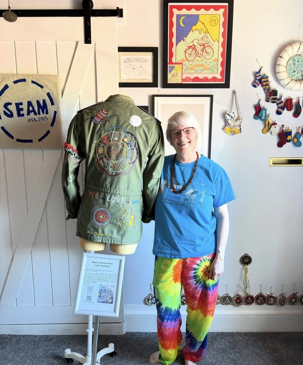 Sacramento - Free Talk "Mental Wellness and the Art of Embroidery" 