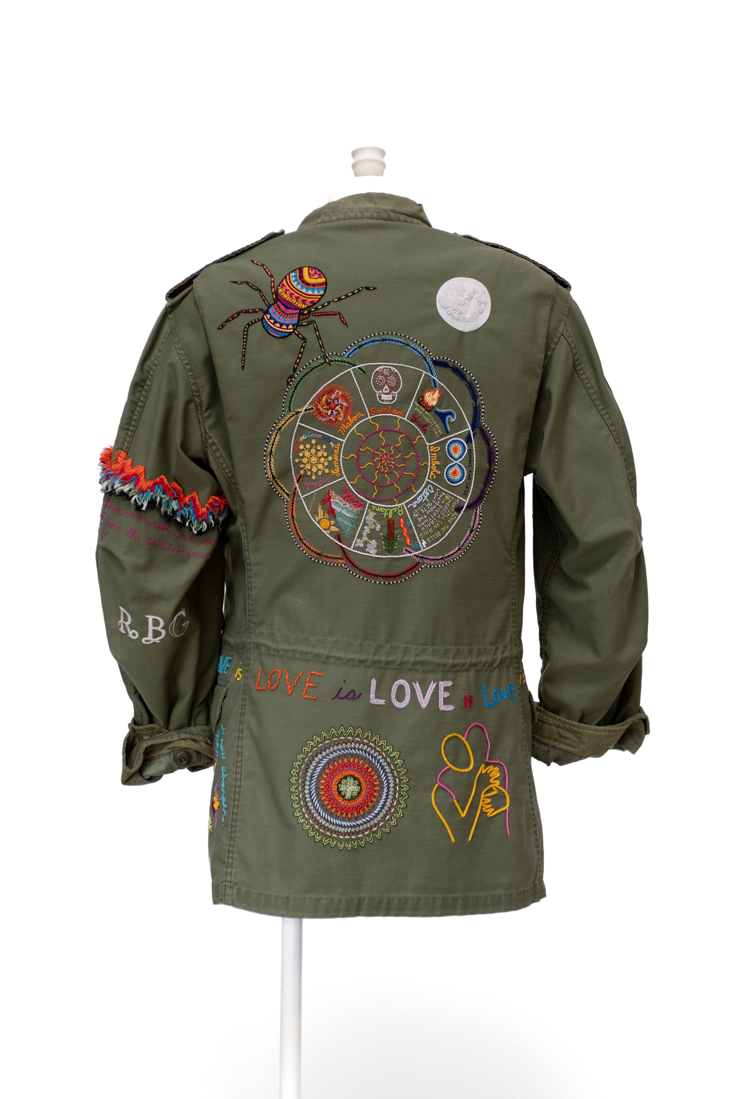 Magic Jacket on Display at SEAM (Sacramento Embroidery Art Museum)