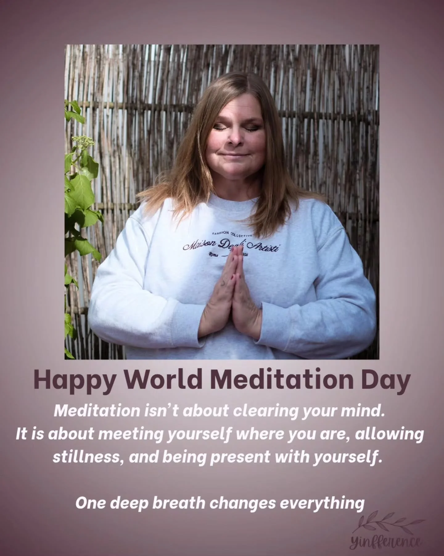 Take a moment for yourself - inviting stillness and awareness - right here, right now.

Inhale 4 - Exhale 6

What do you sense?
What does you feel?

🩷 Feel - Breathe - Be 🩷
