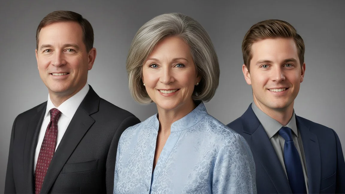 Corporate team photography on location