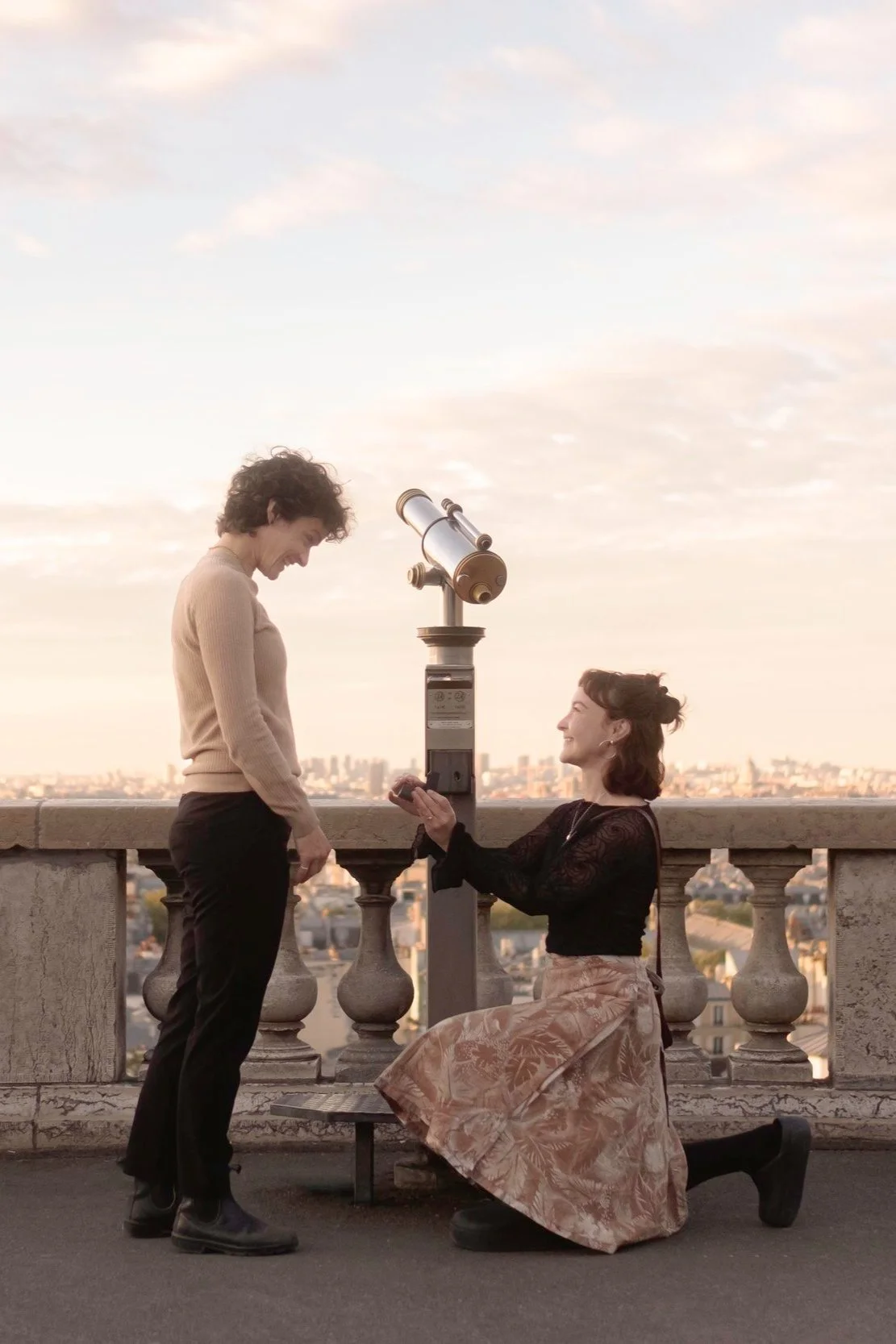 Carty & Jessa's Magical Double Proposal in Montmartre