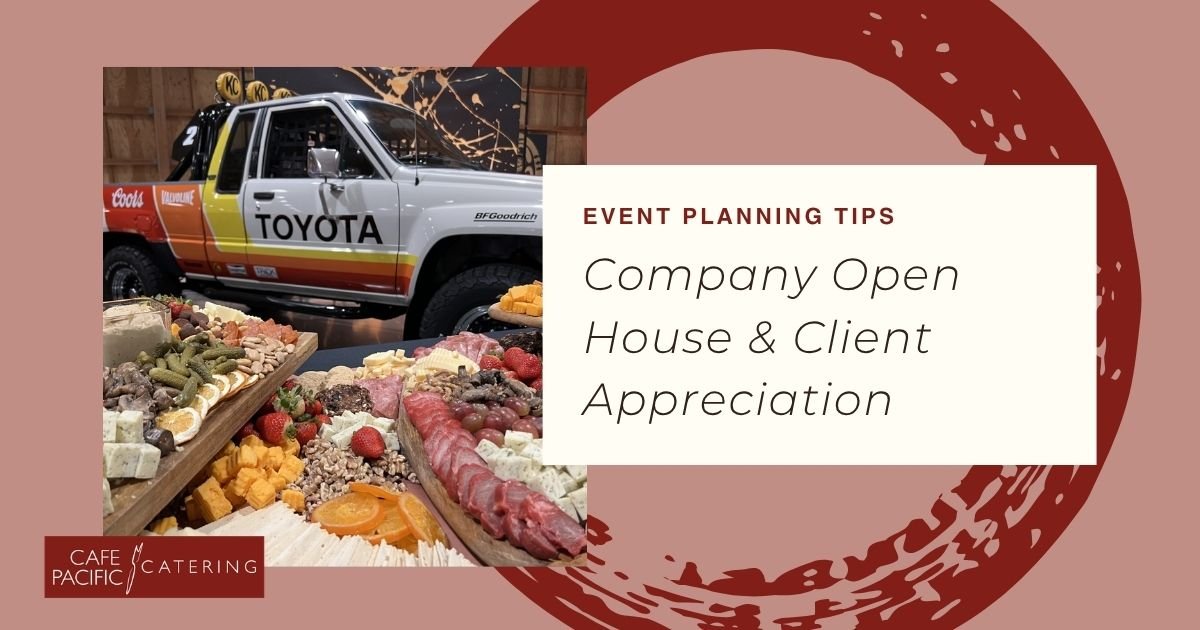 Company Grand Opening Catering Ideas 