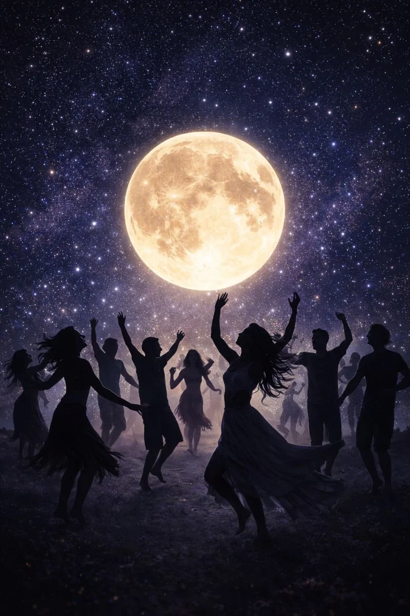 Sálardans á fullu tungli