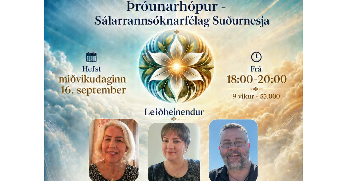 Þróunarhópur -Sálarrannsóknarfélag Suðurnesja (1 af 9)