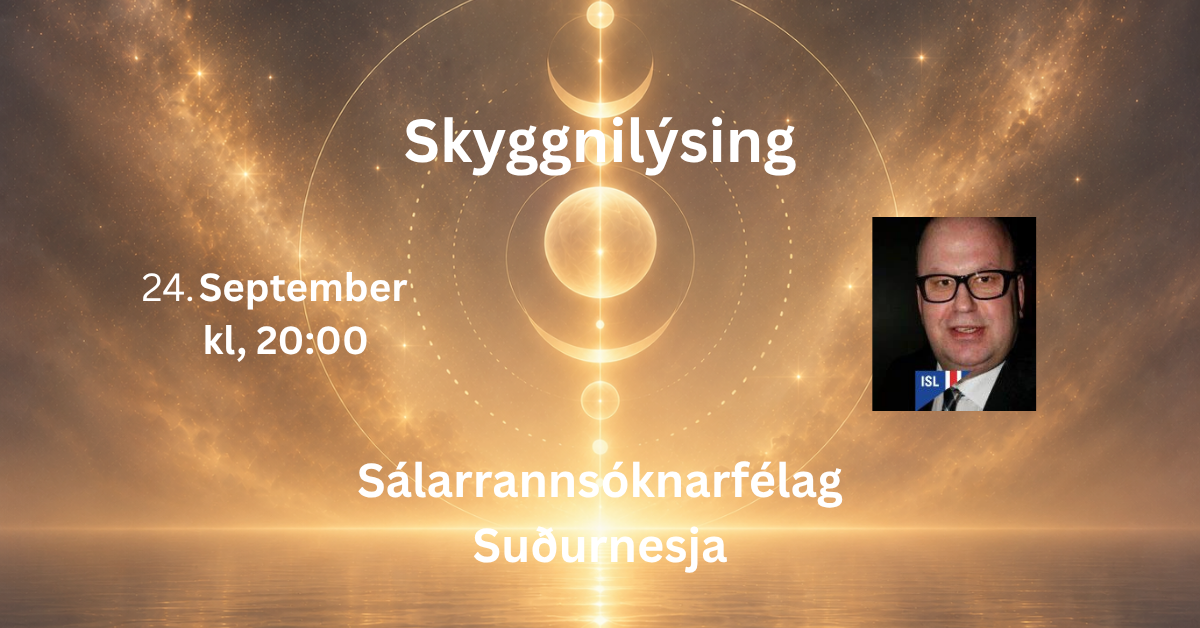Skyggnilýsing Þórhallur Guðmundsson