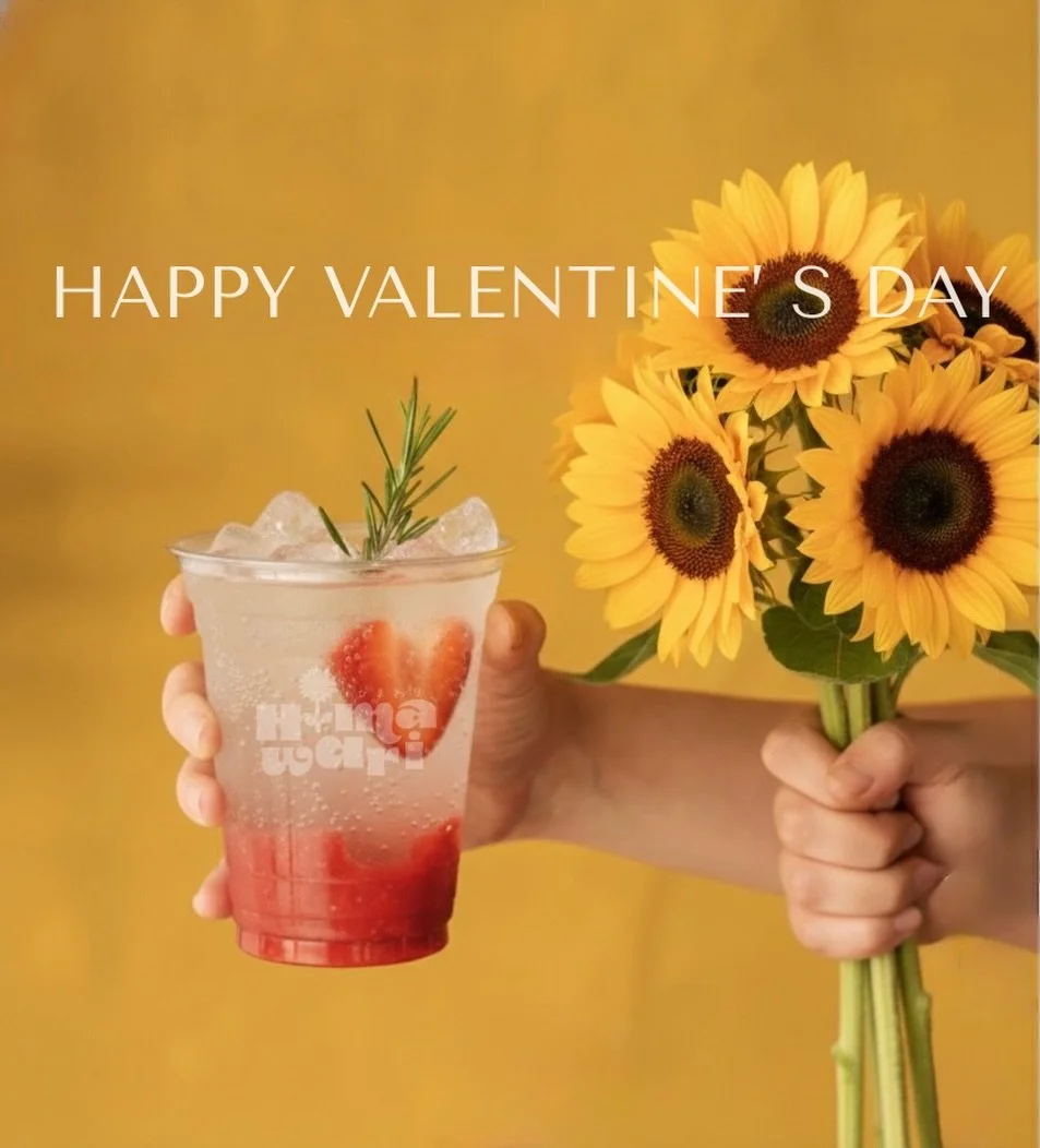 Love is in the air&hellip; and in every sip &amp; every bite ❤️

Happy Valentine&rsquo;s Day from Himawari🌻
May your day be filled with sweetness, warmth, and someone who makes your heart smile.