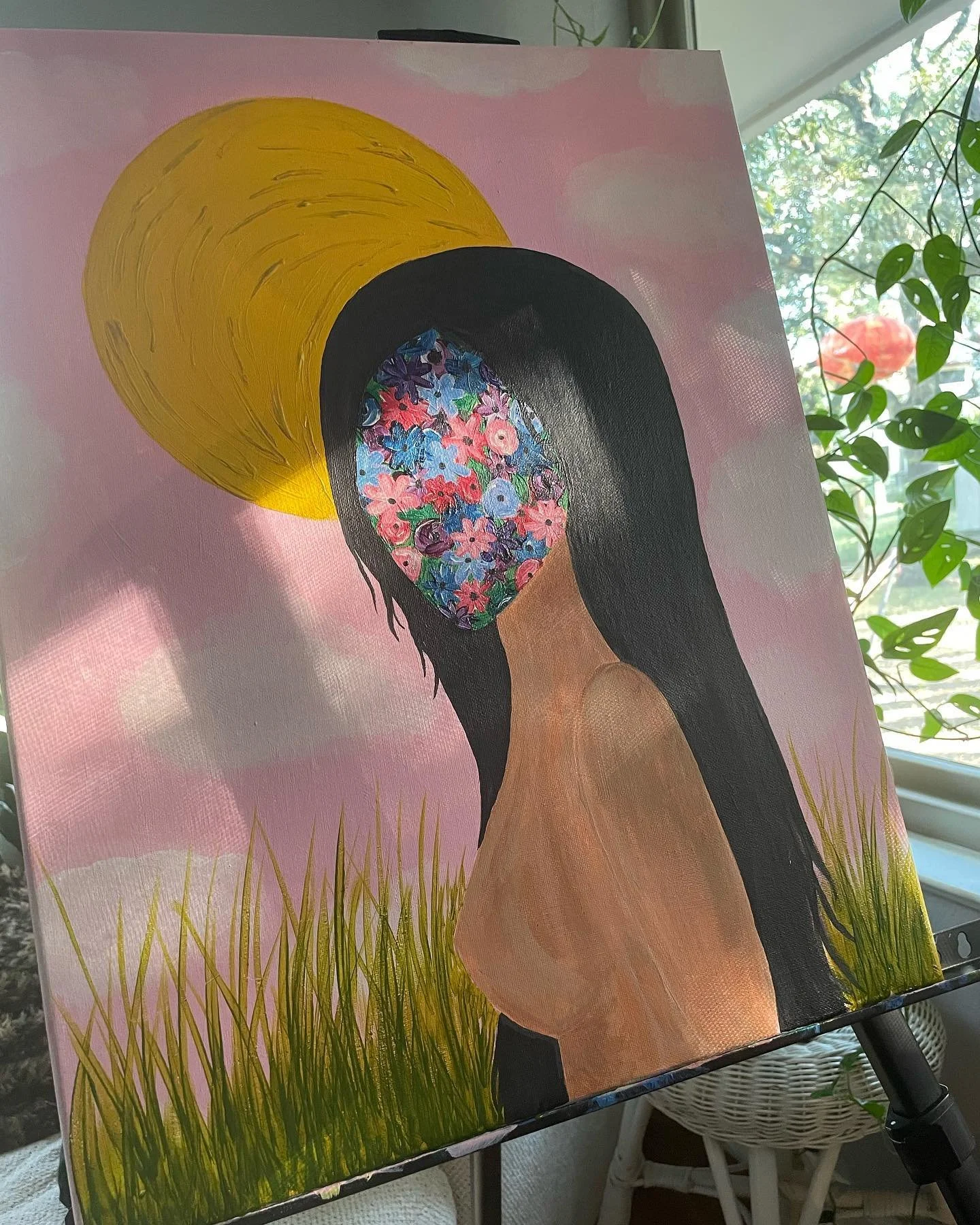 I&rsquo;m that artist that will never be done with her artwork.  #thedreamer