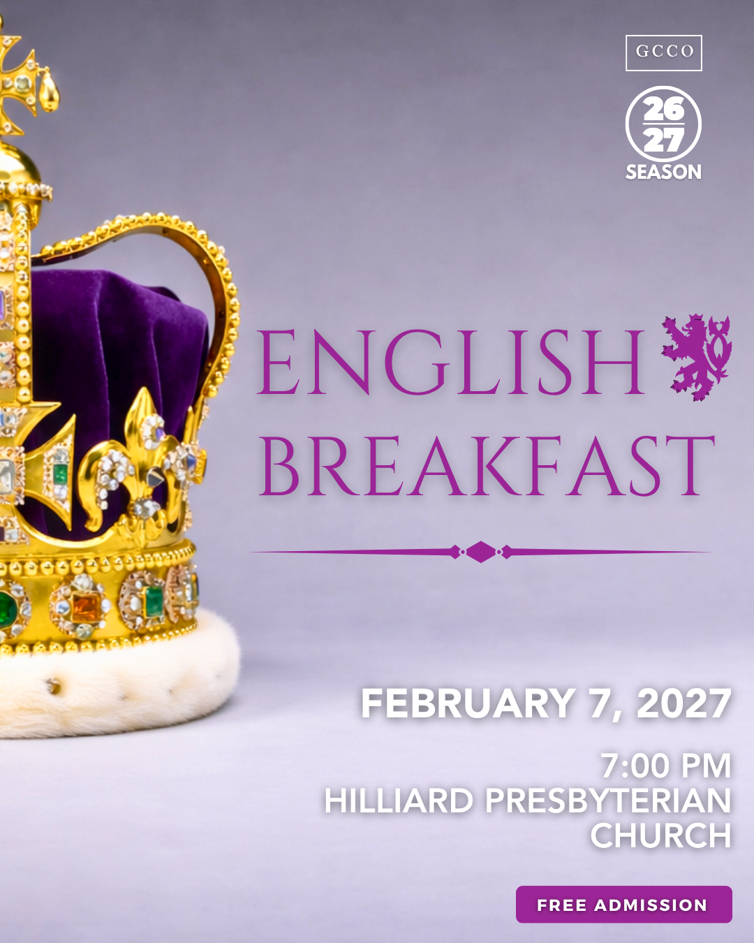 Concert 3: English Breakfast