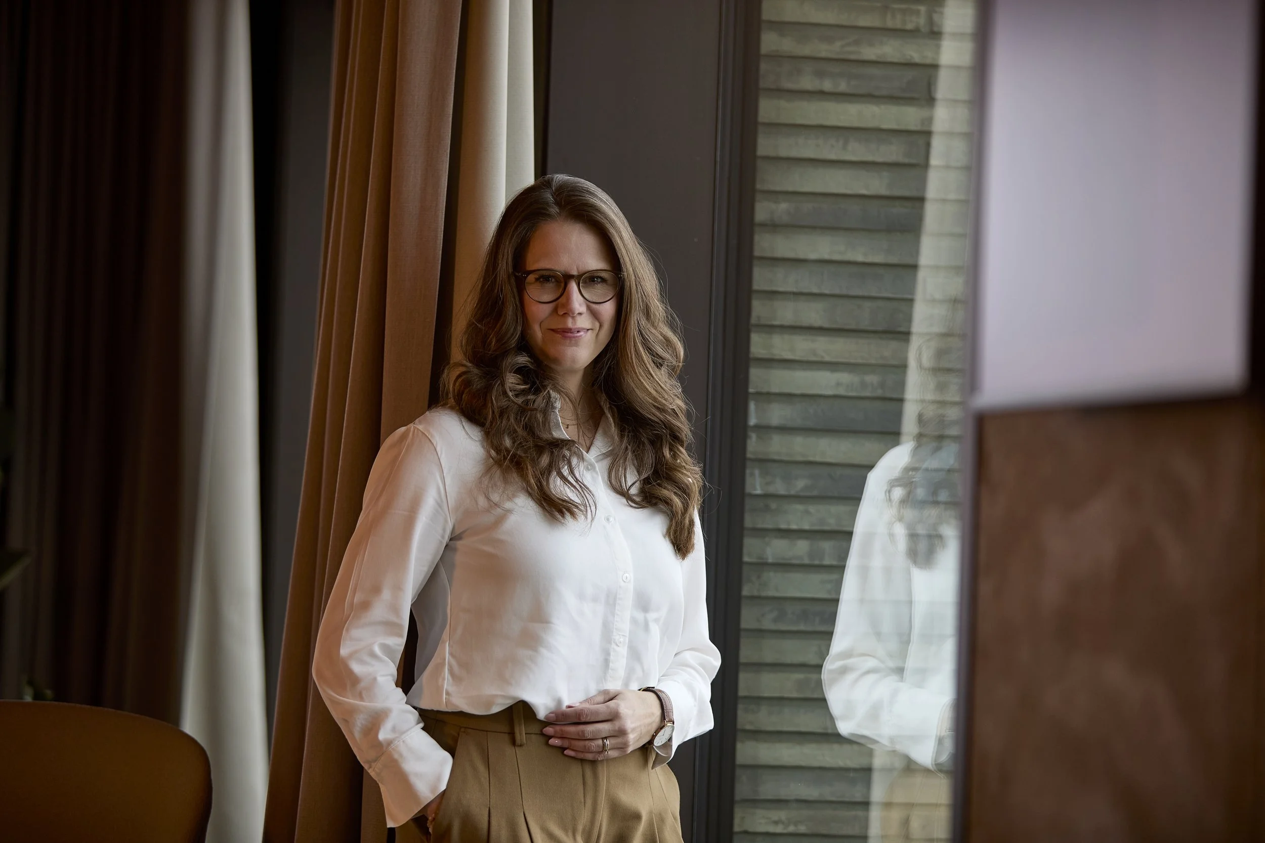 Gitte Ry kigger direkte i kameraet