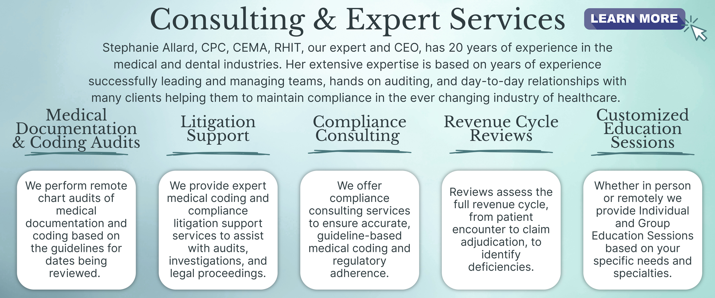 Medical Coding Audit and Consulting Services | Expert Consulting Services