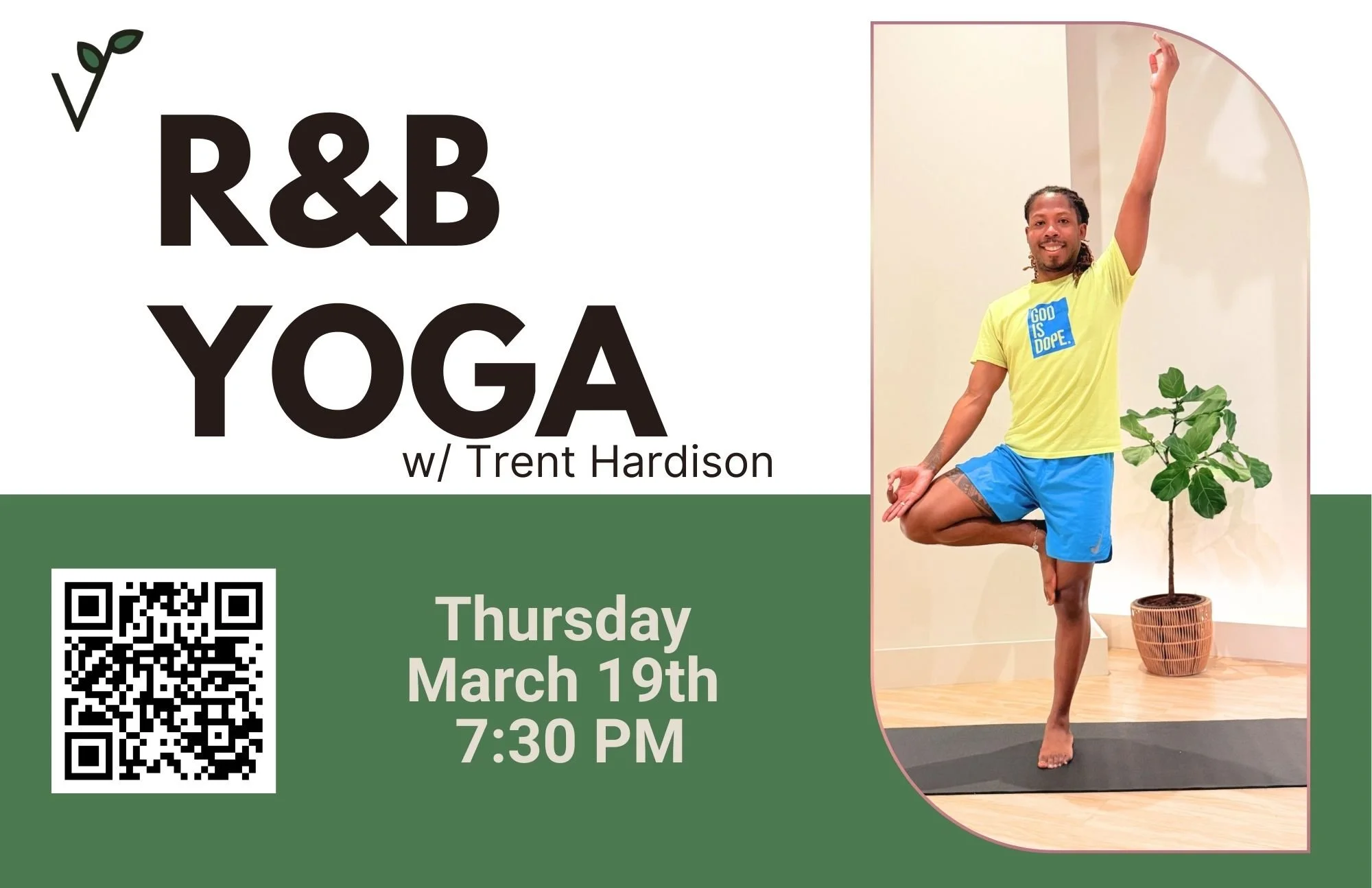 R&amp;B Yoga w/ Guest Instructor Trent Hardison 