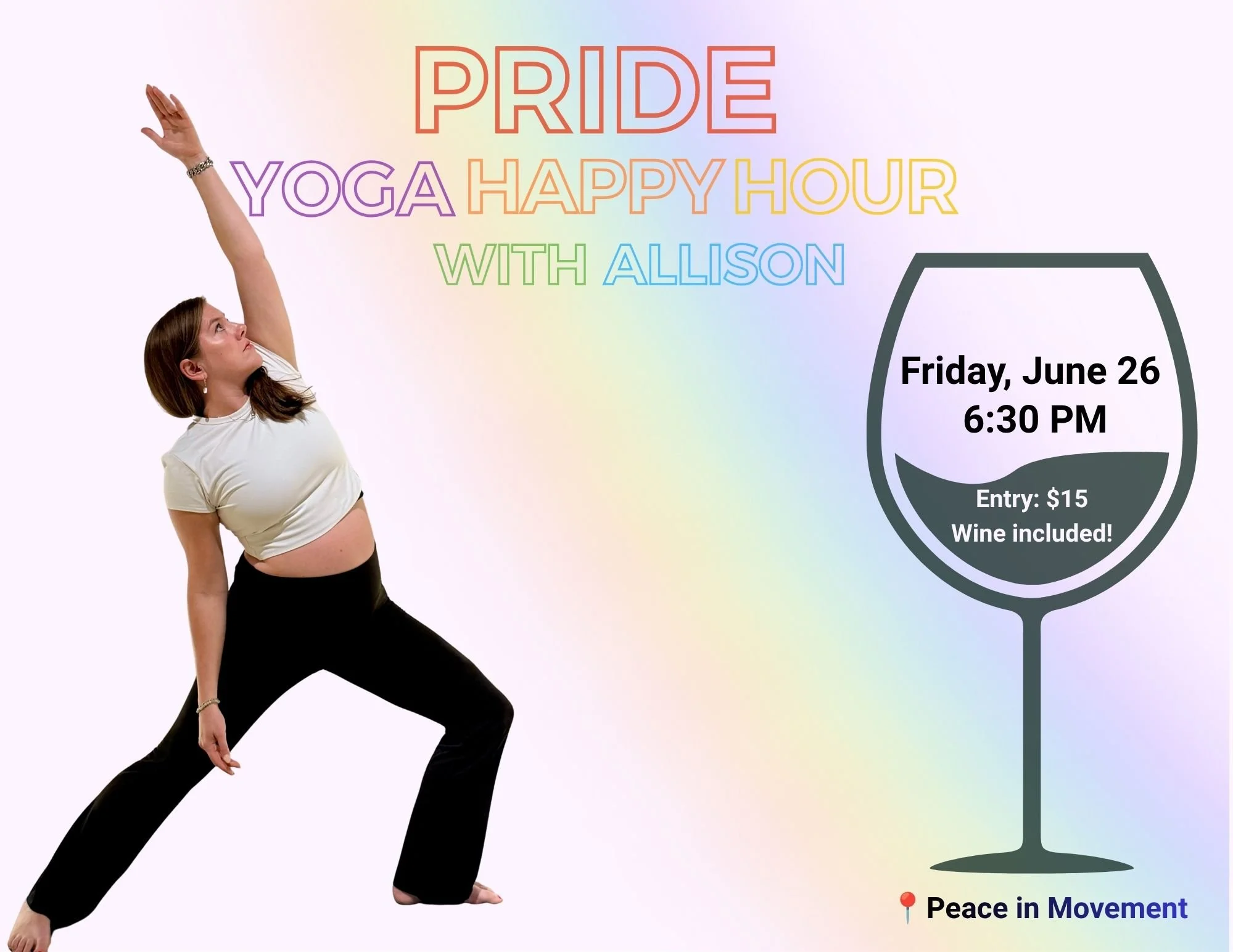 Pride 🌈 Yoga Happy Hour