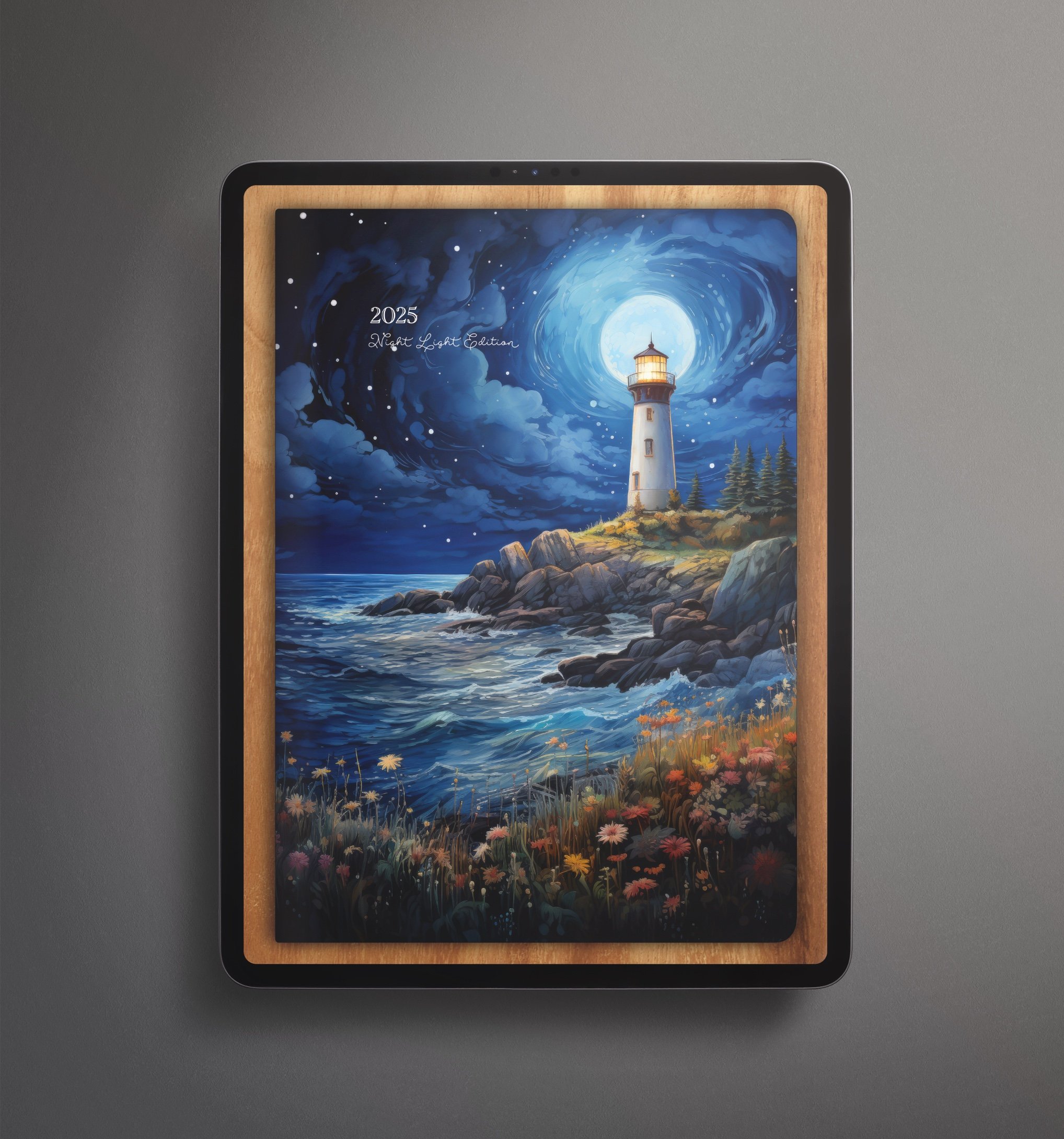 2025 Night Light Digital Planner