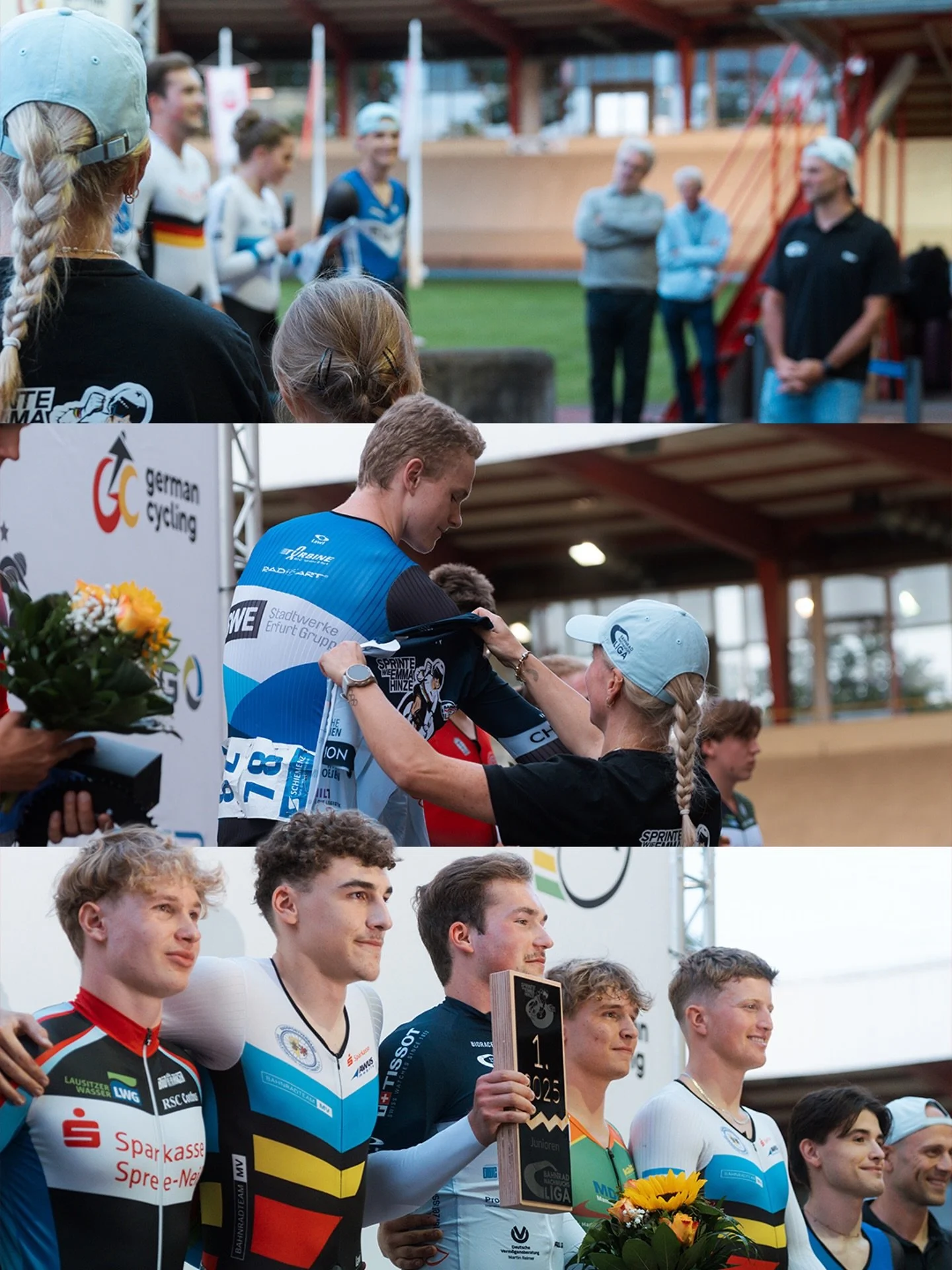 Mit dem letzten Wettkampf der @bahnradnachwuchsliga geht in Cottbus eine packende 3. Saison zu Ende. 💙
Von spannenden Rennen bis zur Gesamtsiegerehrung – hier sind einige Impressionen vom Abschlusswochenende.
Danke an alle, die dabei waren! 🙏