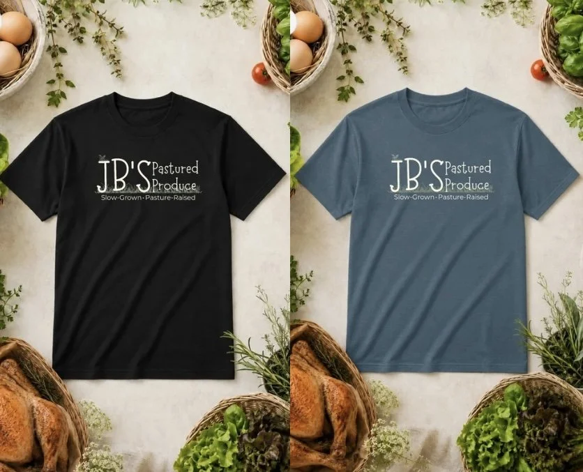 JB's Classic Tee - $22
Click the photo to select size/color