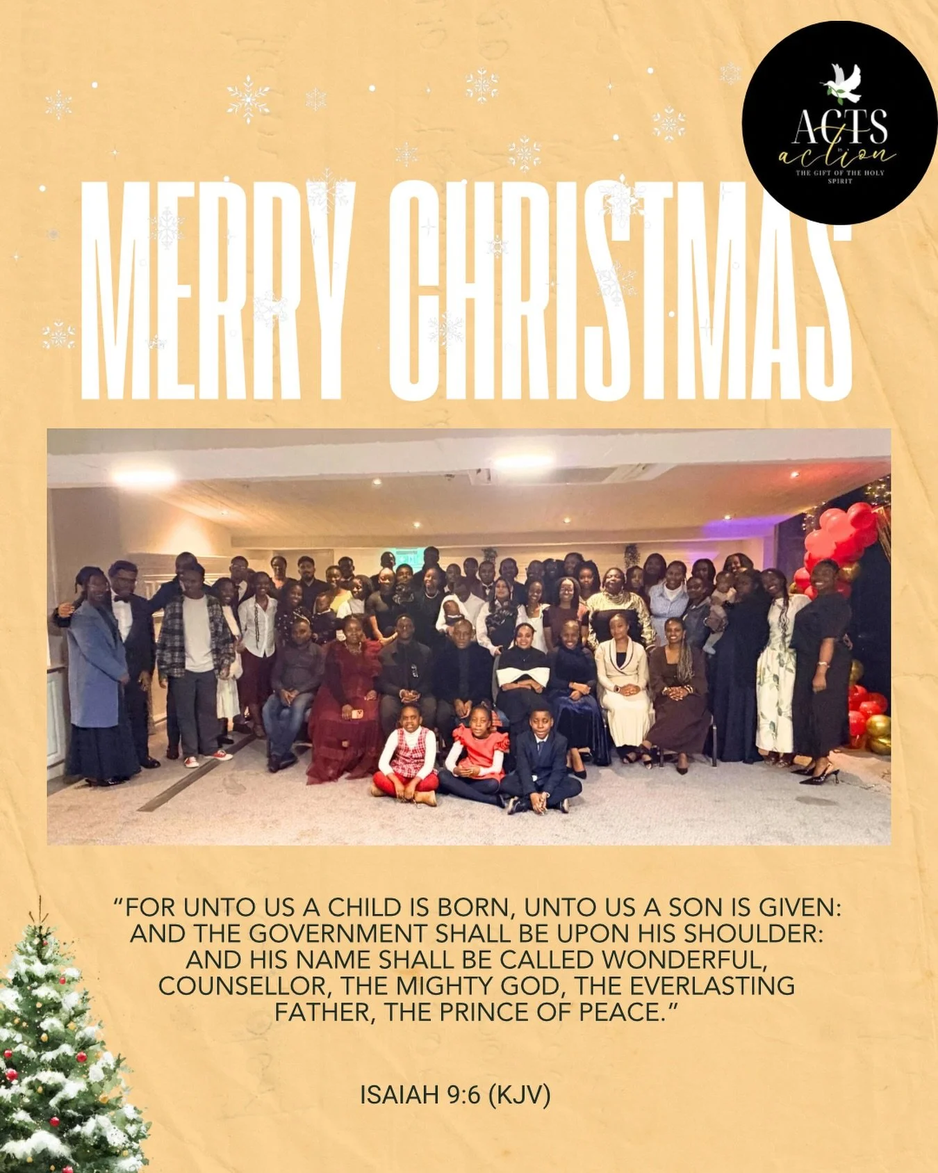 Thank you all for your support and engagement throughout the year - May God richly bless you all. 

#merrychristmas❤️