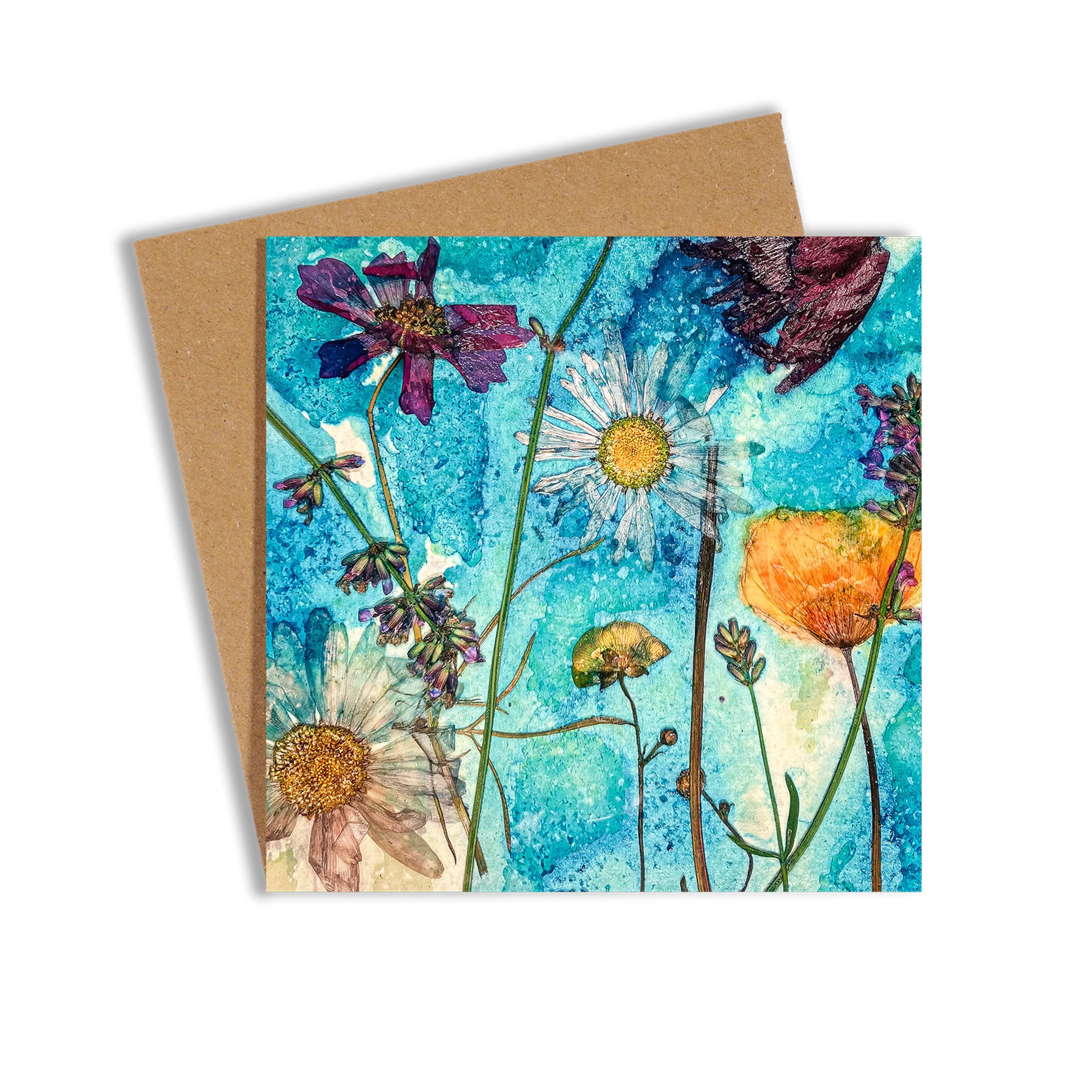 Wildflower Fields greeting card