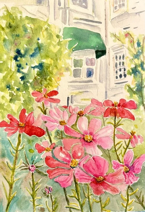 Floral REVERIE: pAINTING AMONG THE PETALS WITH; aRTIST mEGAN SWOYER