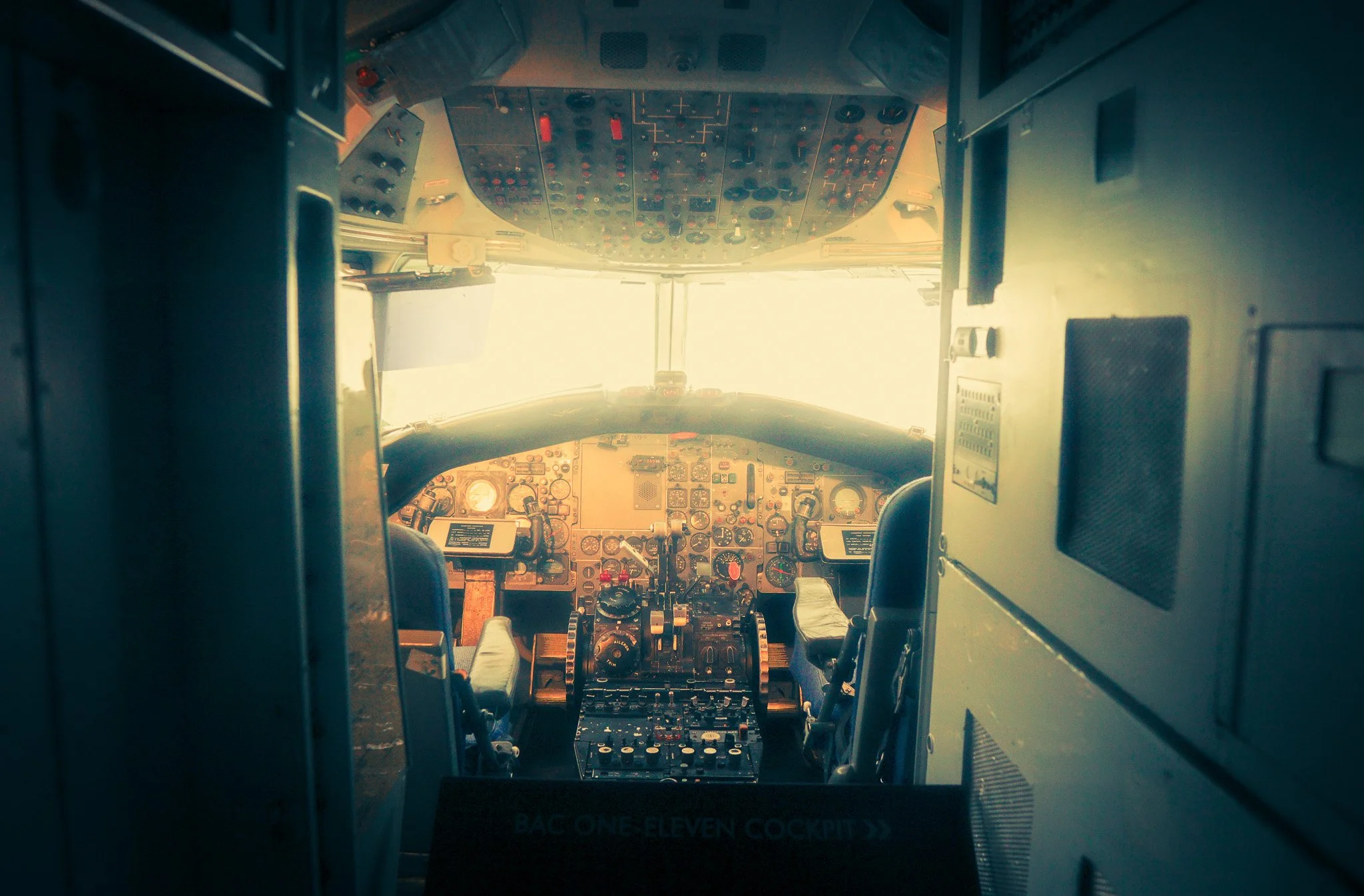 plane photography in National Museum of Flight