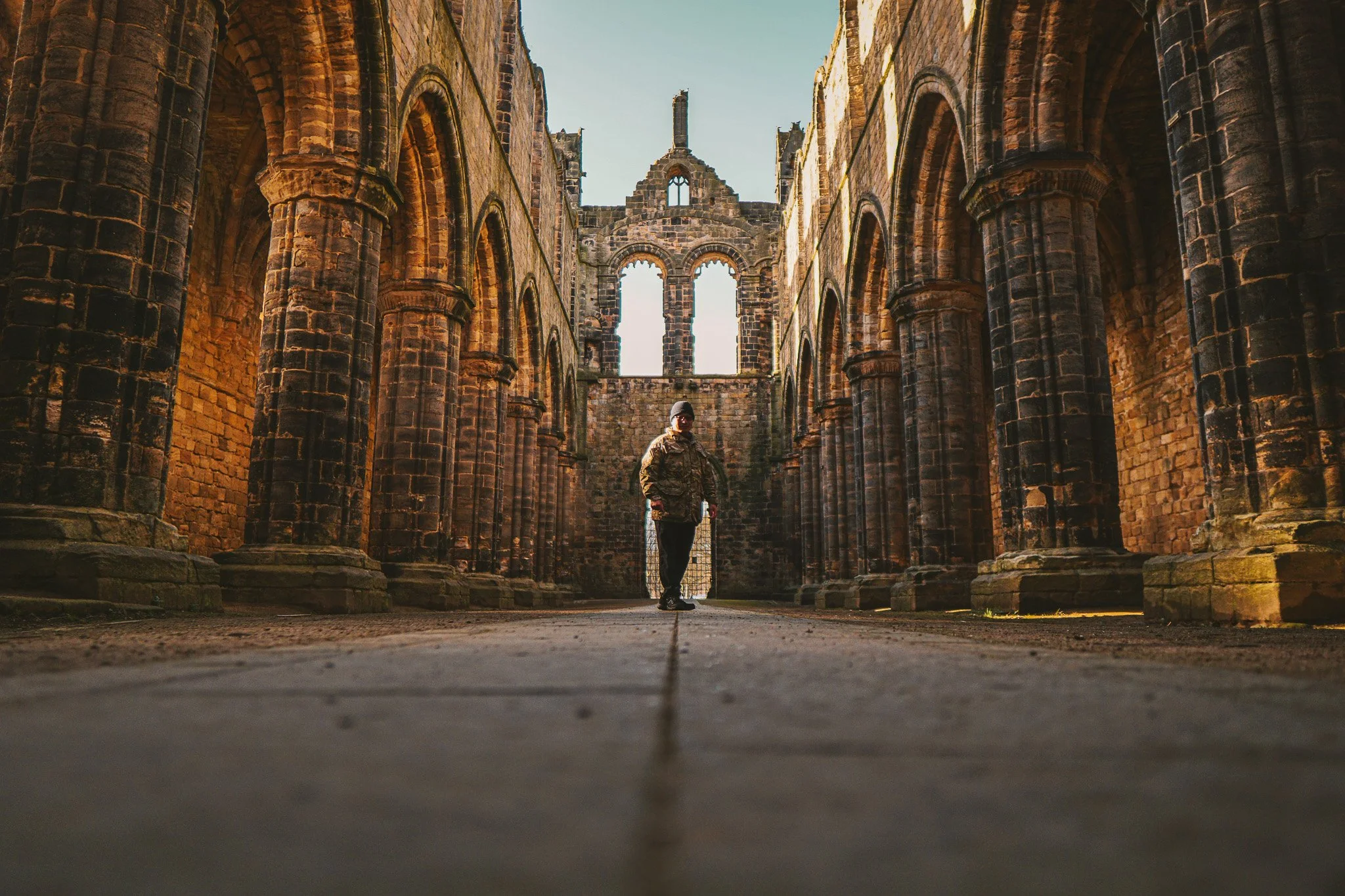 photography in Kirkstall Abbey
