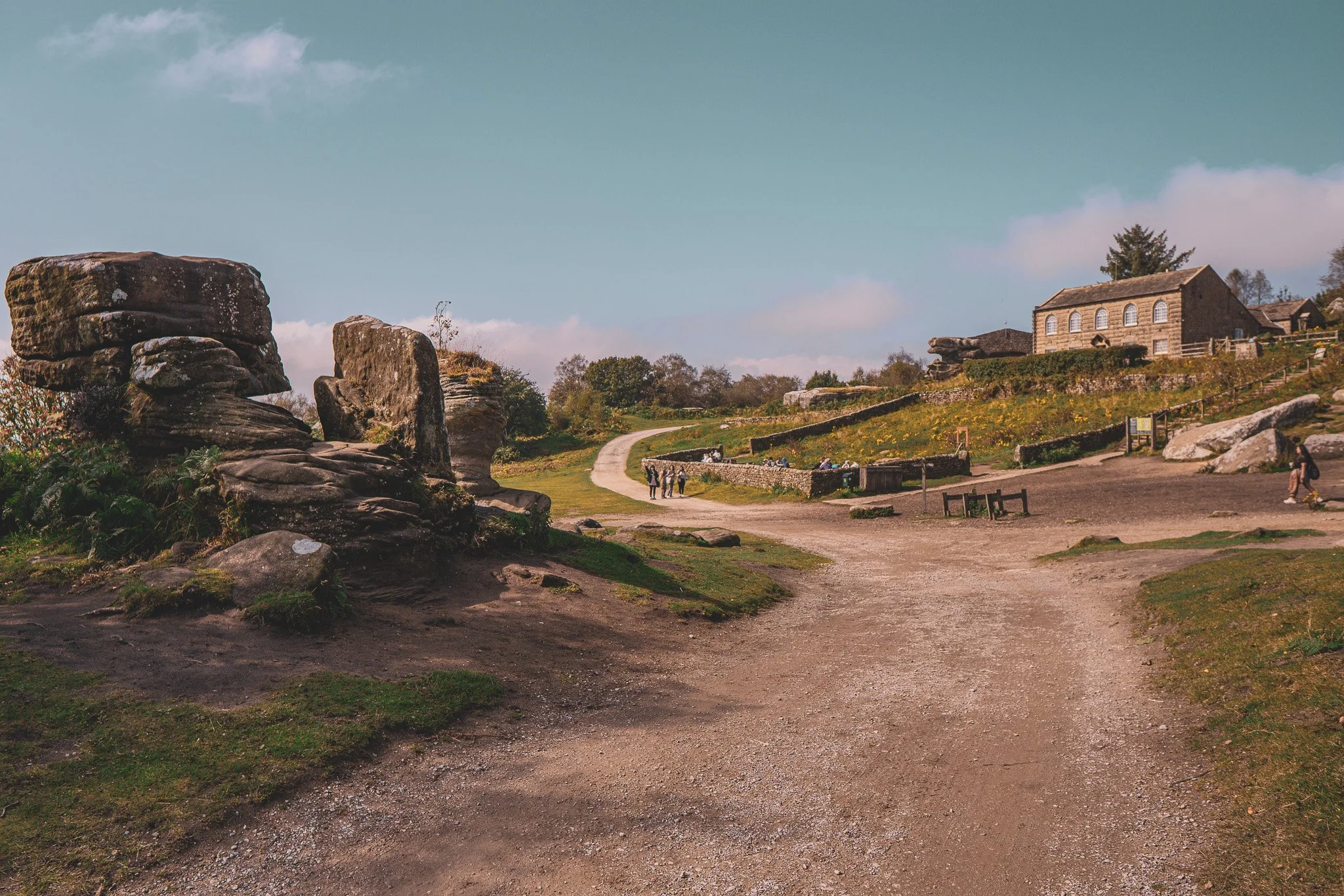 landscape photography in Brimham Rocks, Harrogate.