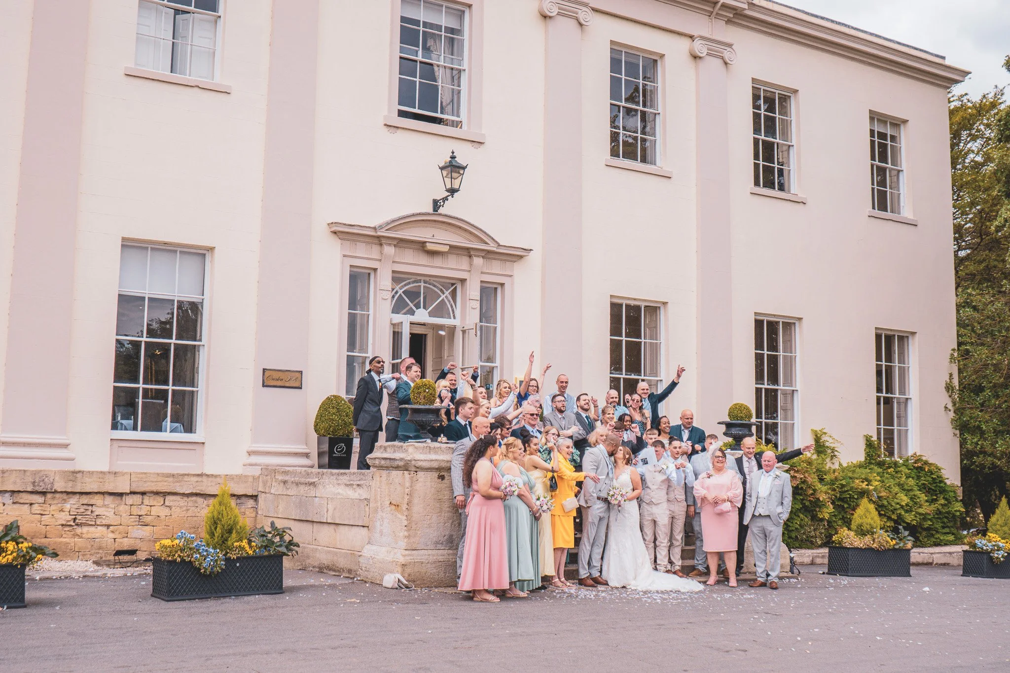 wedding photography in Owston Hall, Doncaster