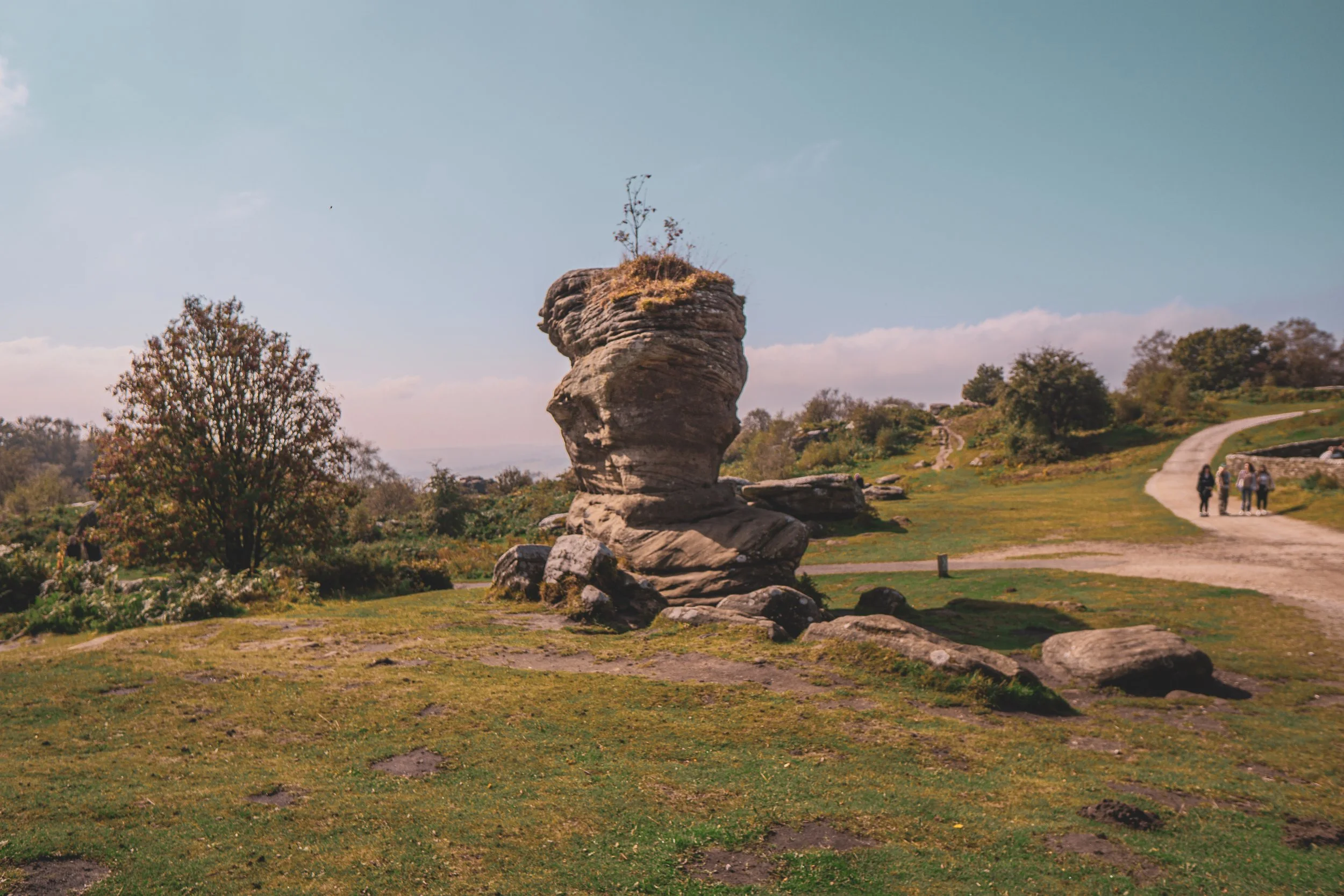 landscape photography in Brimham Rocks, Harrogate.