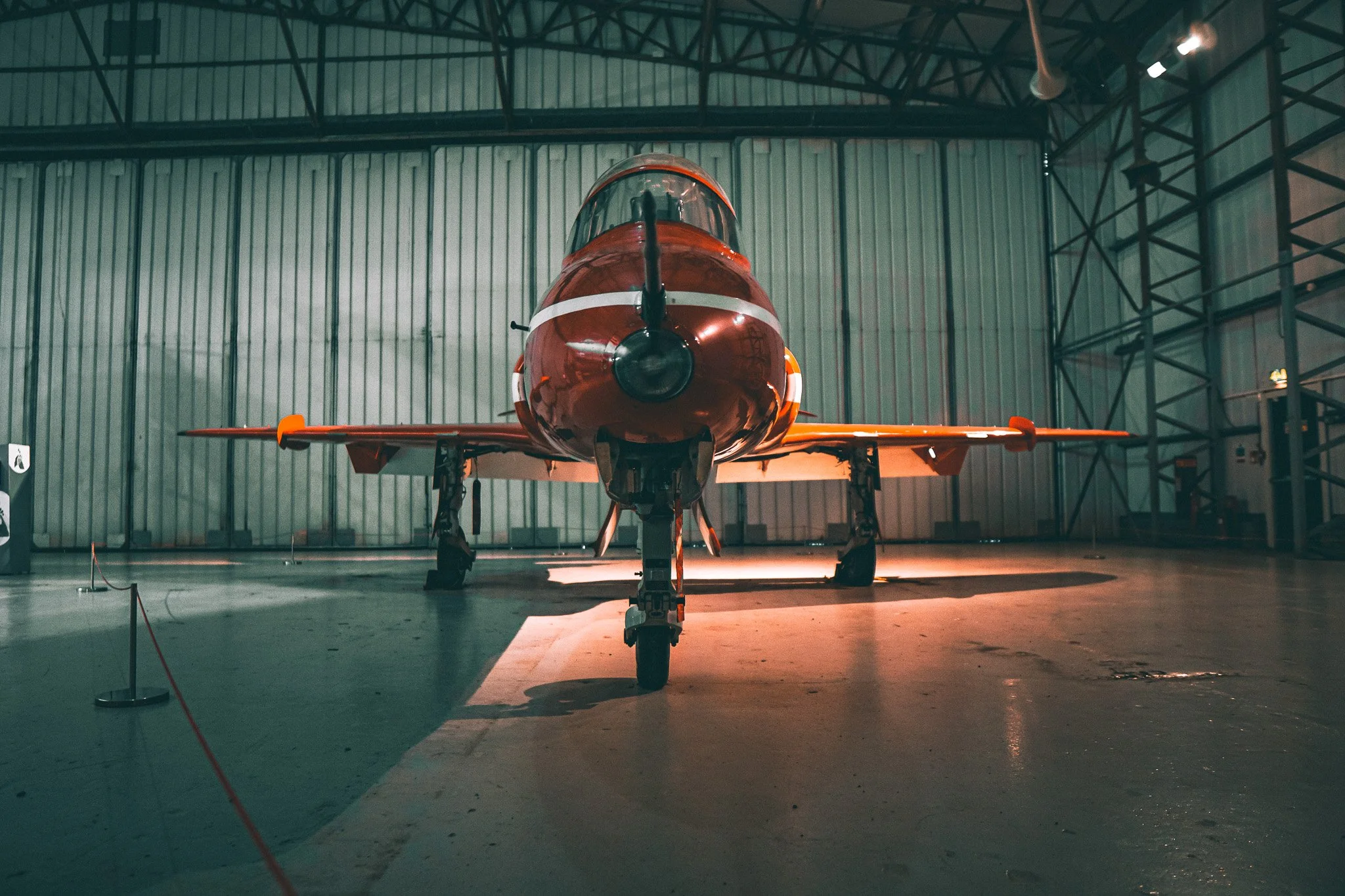 plane photography in National Museum of Flight
