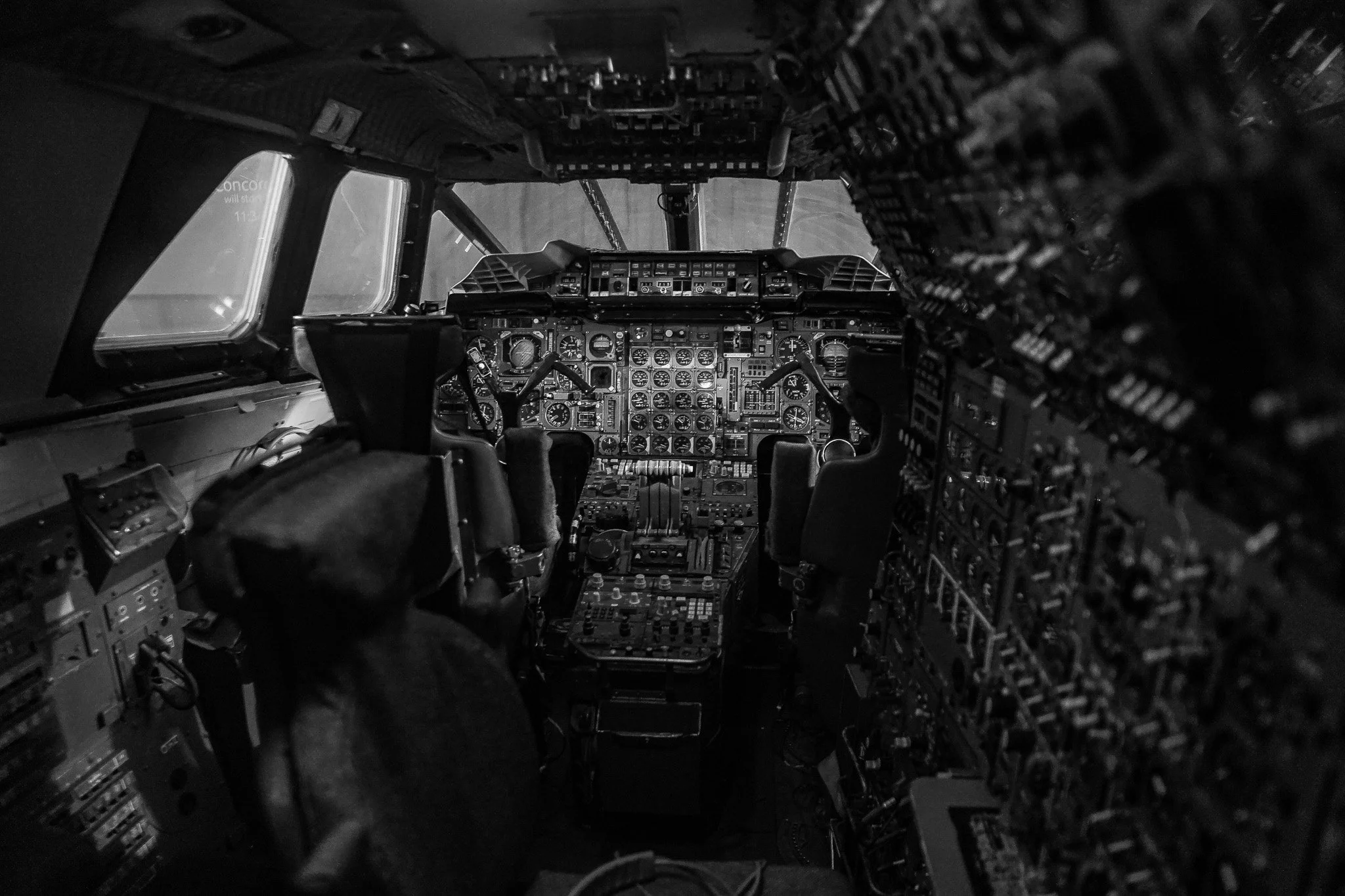 plane photography in National Museum of Flight