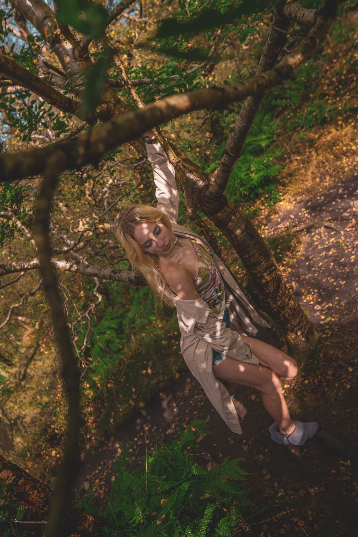 portrait photography in Brimham Rocks, Harrogate