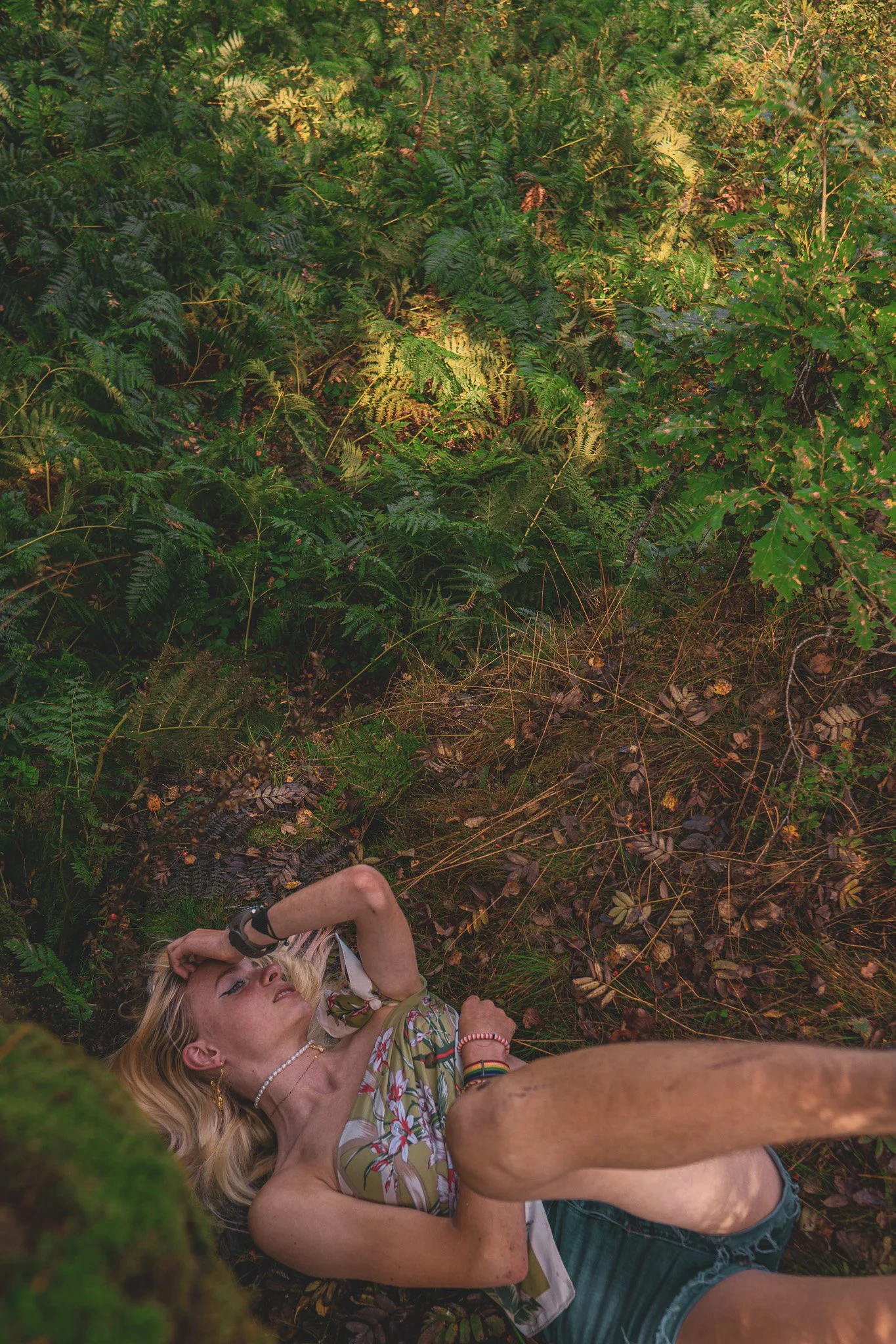 portrait photography in Brimham Rocks, Harrogate