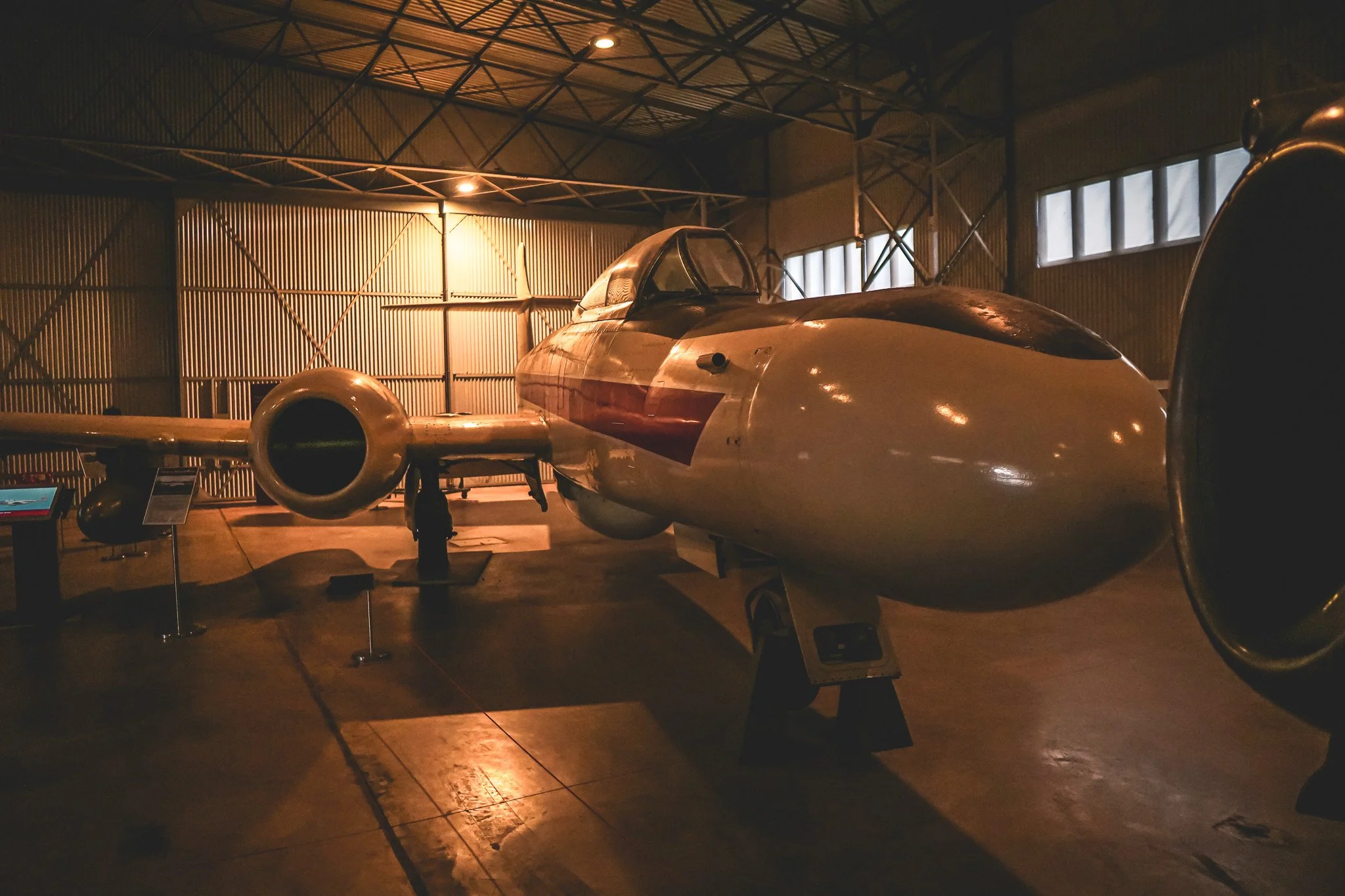 plane photography in National Museum of Flight