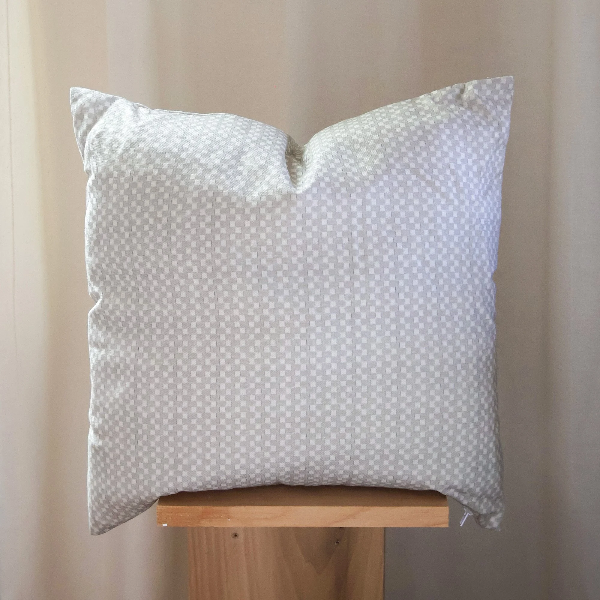 Zip Pillow in Pebble