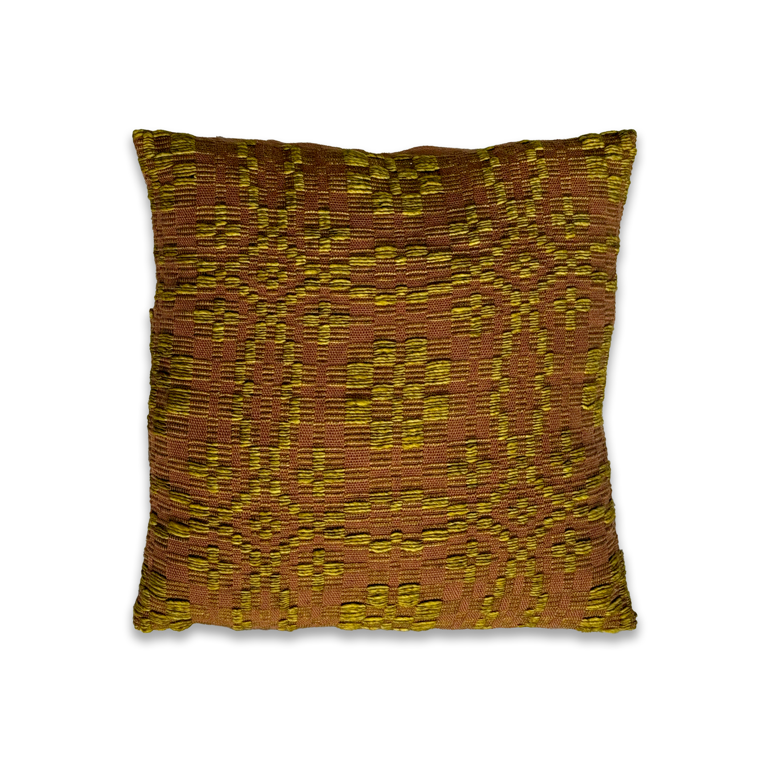 Overshot Pillow - Moss